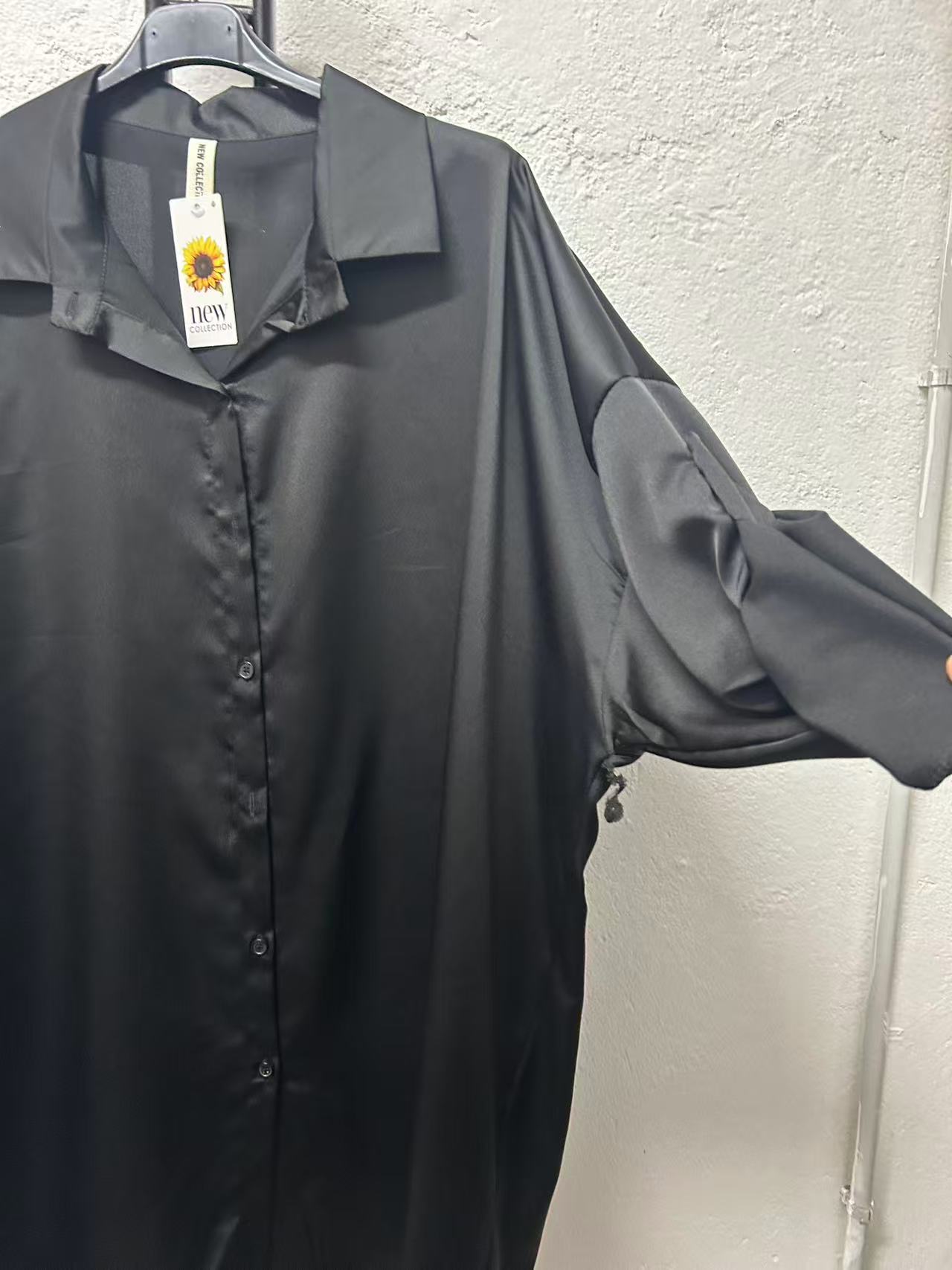 Satinbluse Art.-Nr. 006 Gr. 60–64