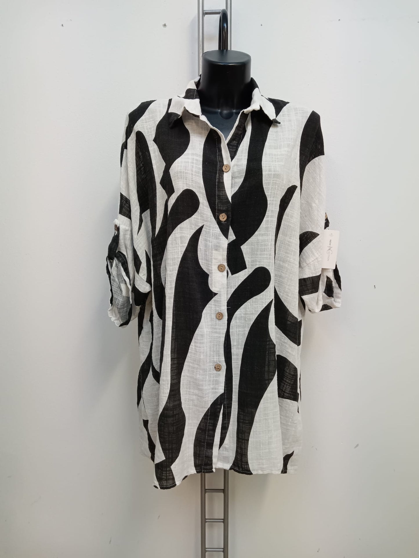 Camicia Cod.Ma084 Tg.56/58 - #taglie_forti#