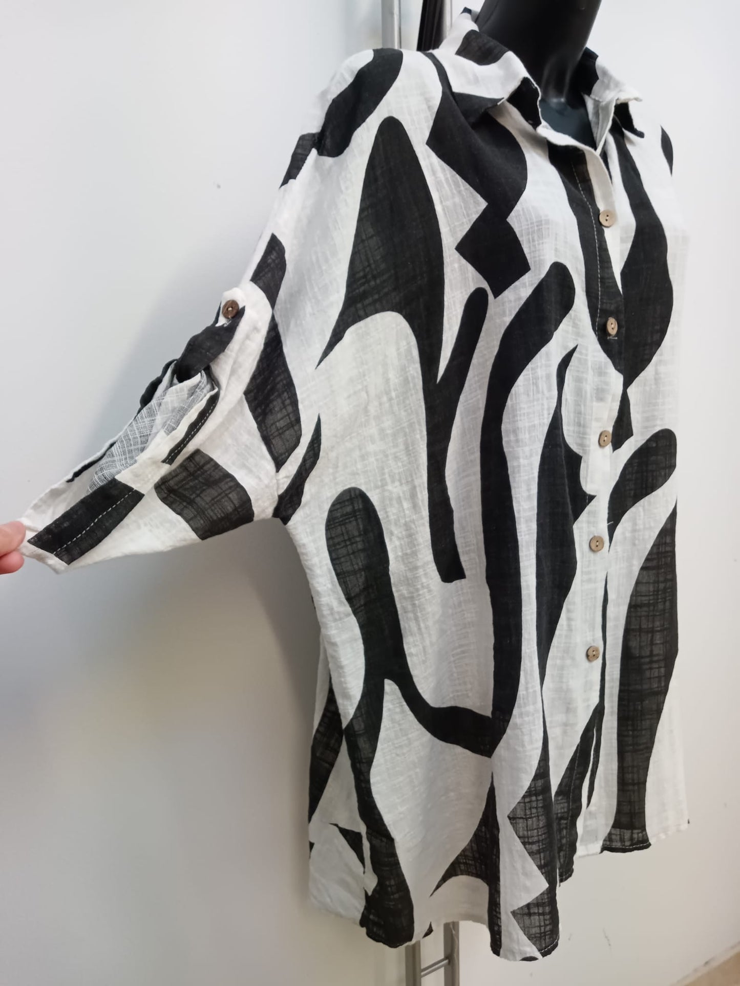 Camicia Cod.Ma084 Tg.56/58 - #taglie_forti#