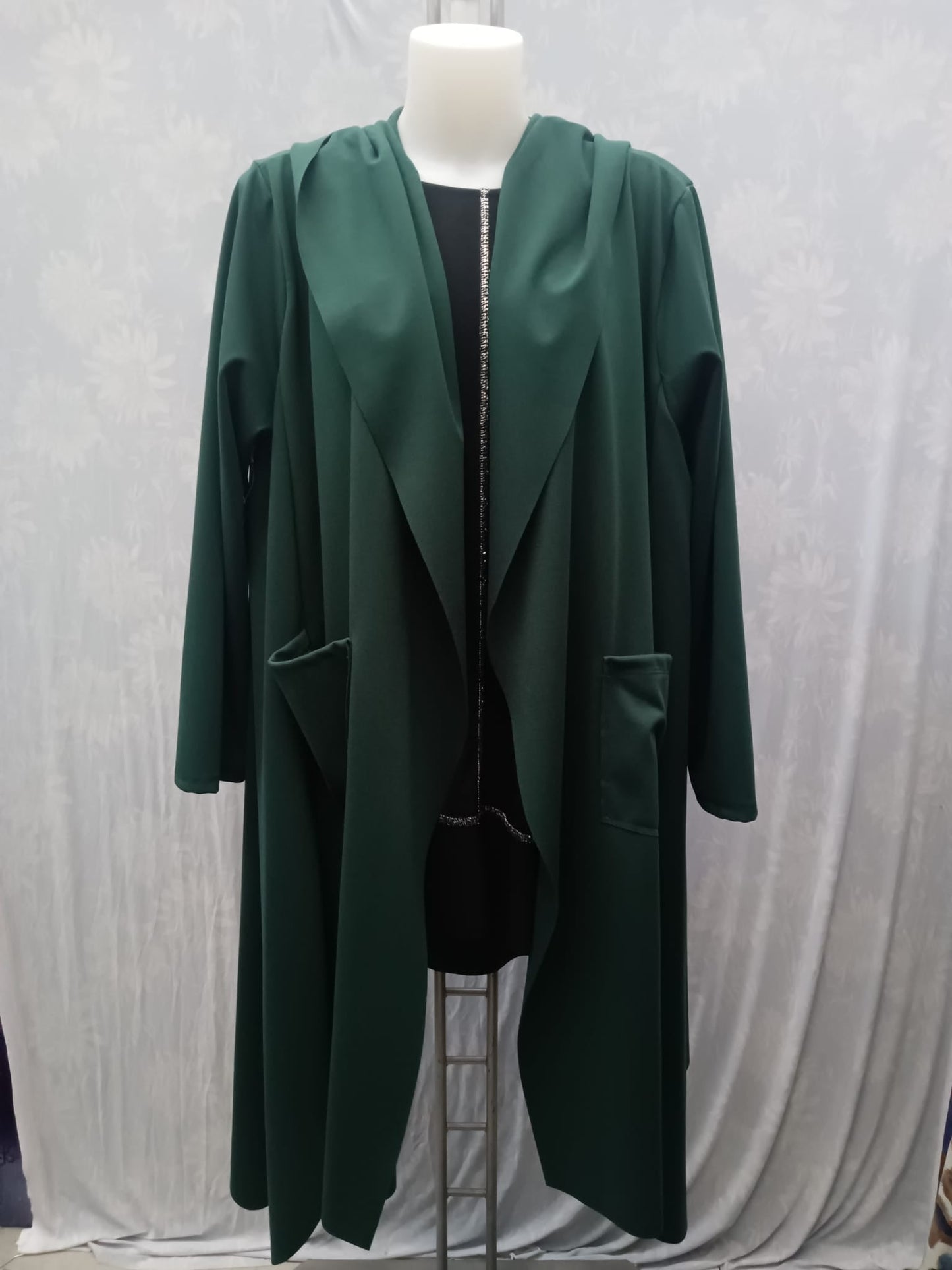 Cardigan lunga Cod.Se056 Tg. 62 - 64 - taglie_forti