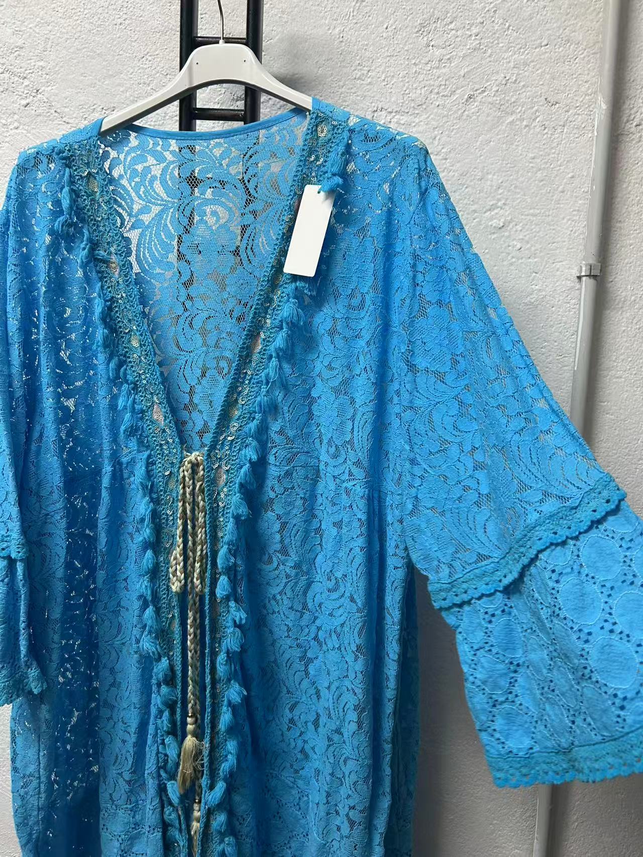Copricostume in pizzo Cod.Gi076 Tg.60-62 - taglie_forti