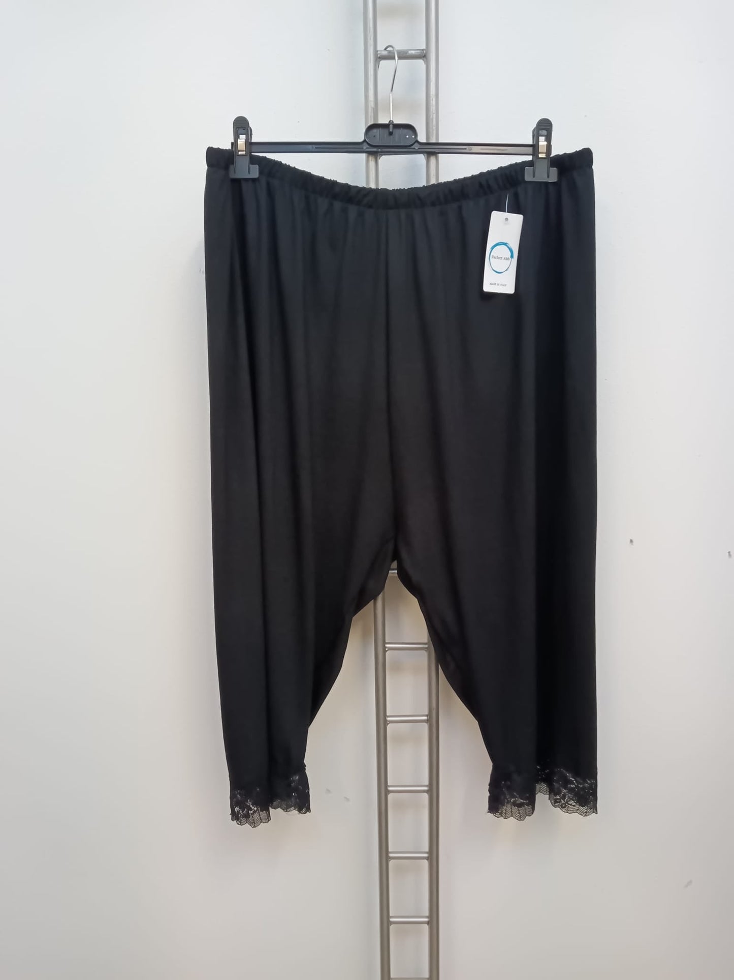 Fuso pinocchietto con pizzo Cod.Ap207 TG.64 - 66 - #taglie_forti#