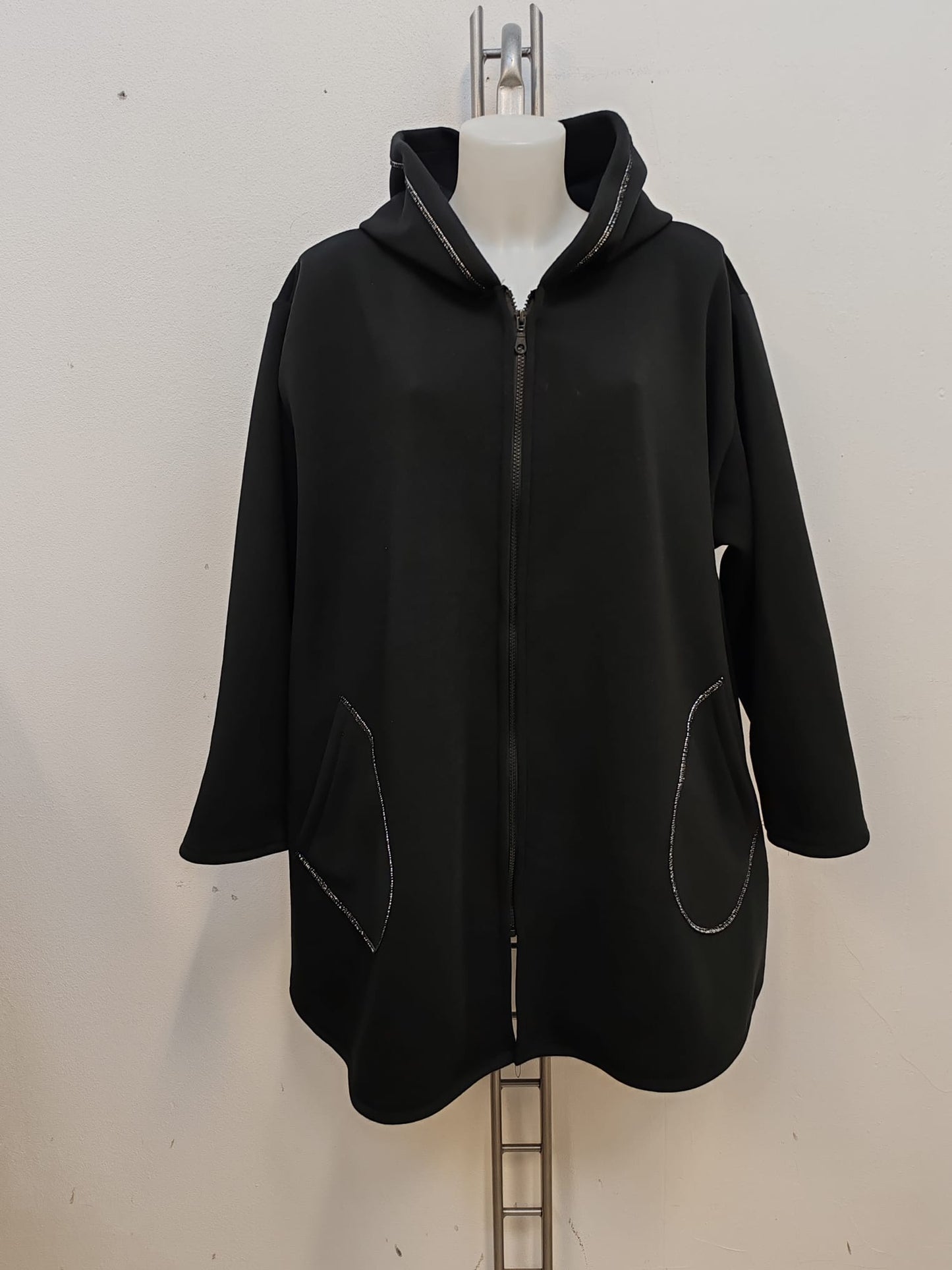 Giacca Felpata Cod.Se224 TG. 62 - 66+ - taglie_forti
