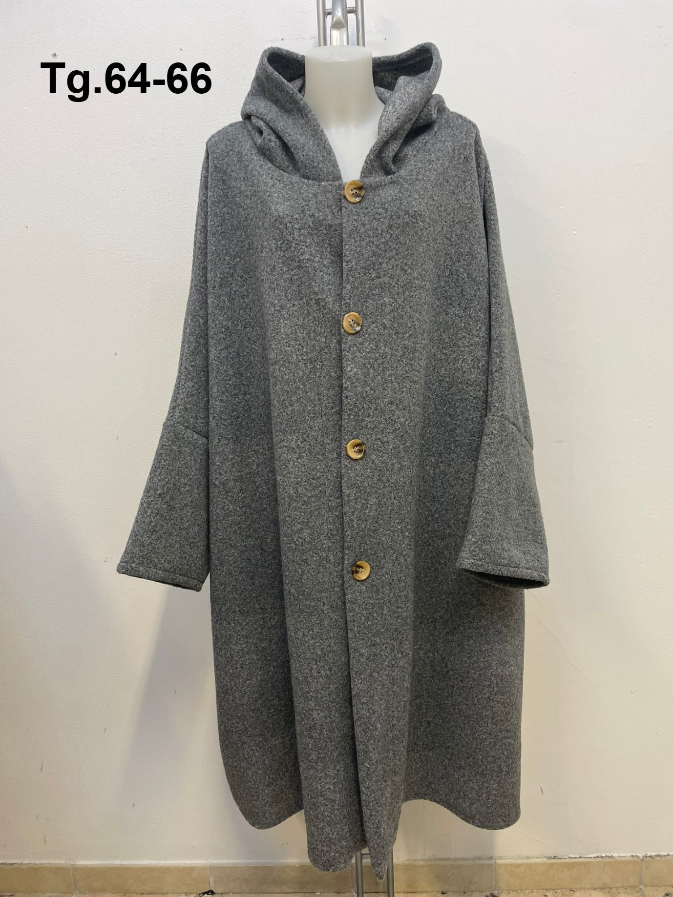Giacca lunga Cod.Se233 TG.64 - 66+ - taglie_forti