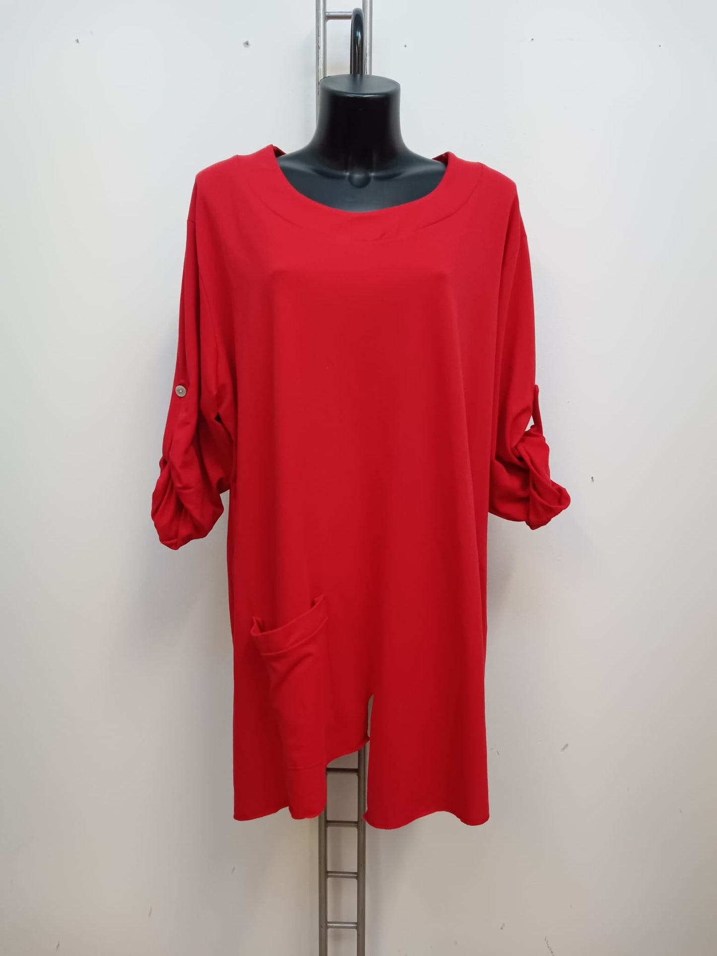 Maglia con tasche davanti Cod.Ag257 Tg.56 - taglie_forti