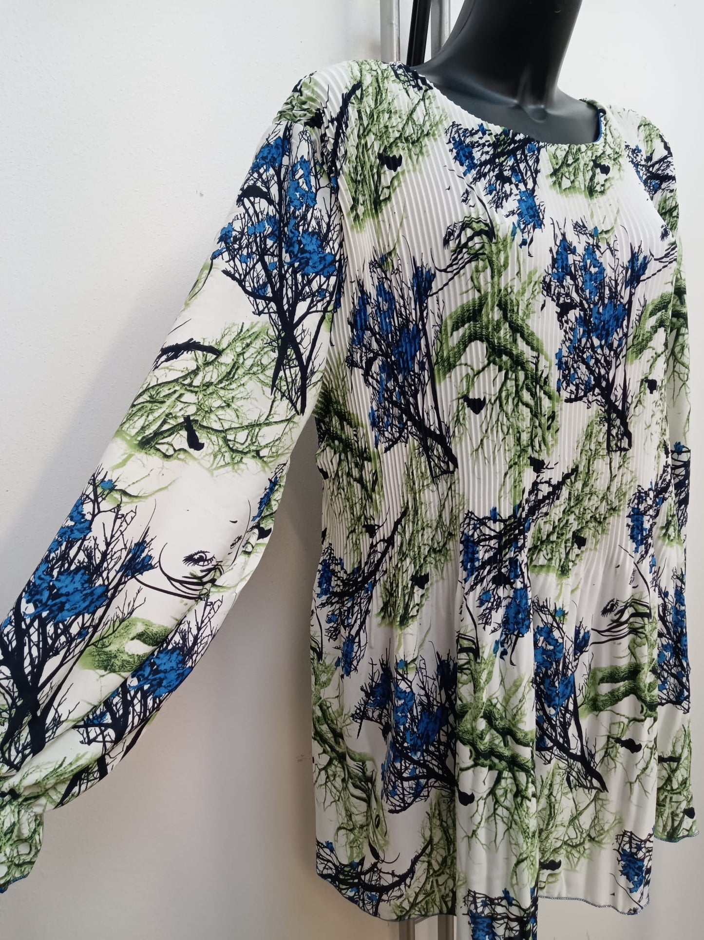 Maglia plissettati foderata Cod.Ma363 Tg.60 - 62 - #taglie_forti#