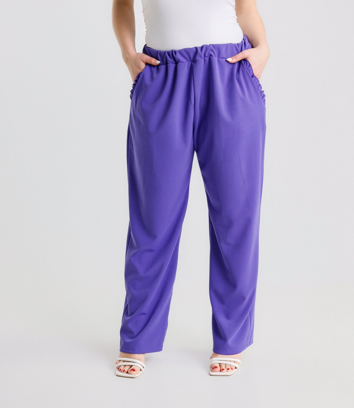 Pantaloni Cod.Fe024 Tg. 56/58 - #taglie_forti#