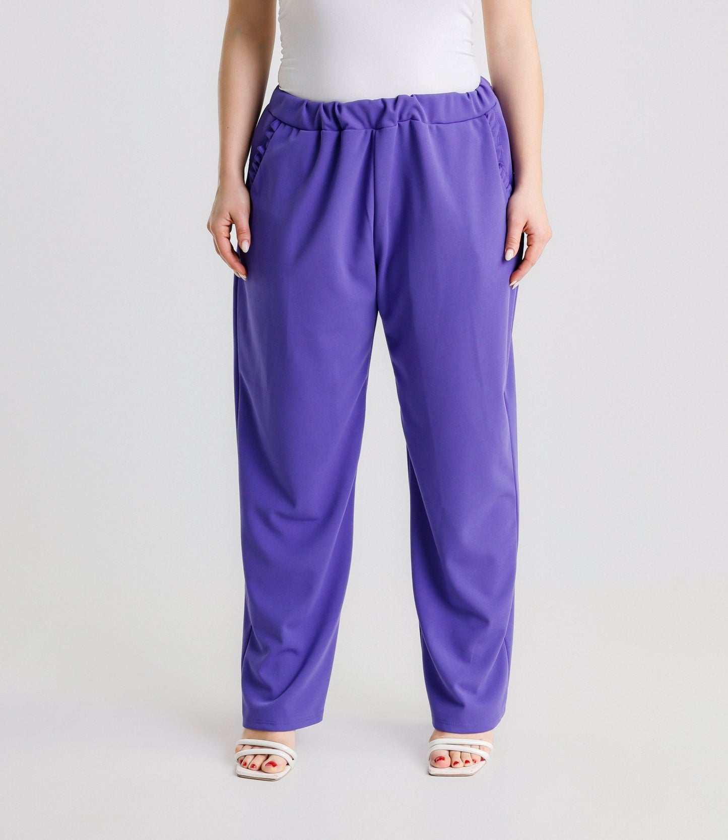 Pantaloni Cod.Fe024 Tg. 56/58 - #taglie_forti#