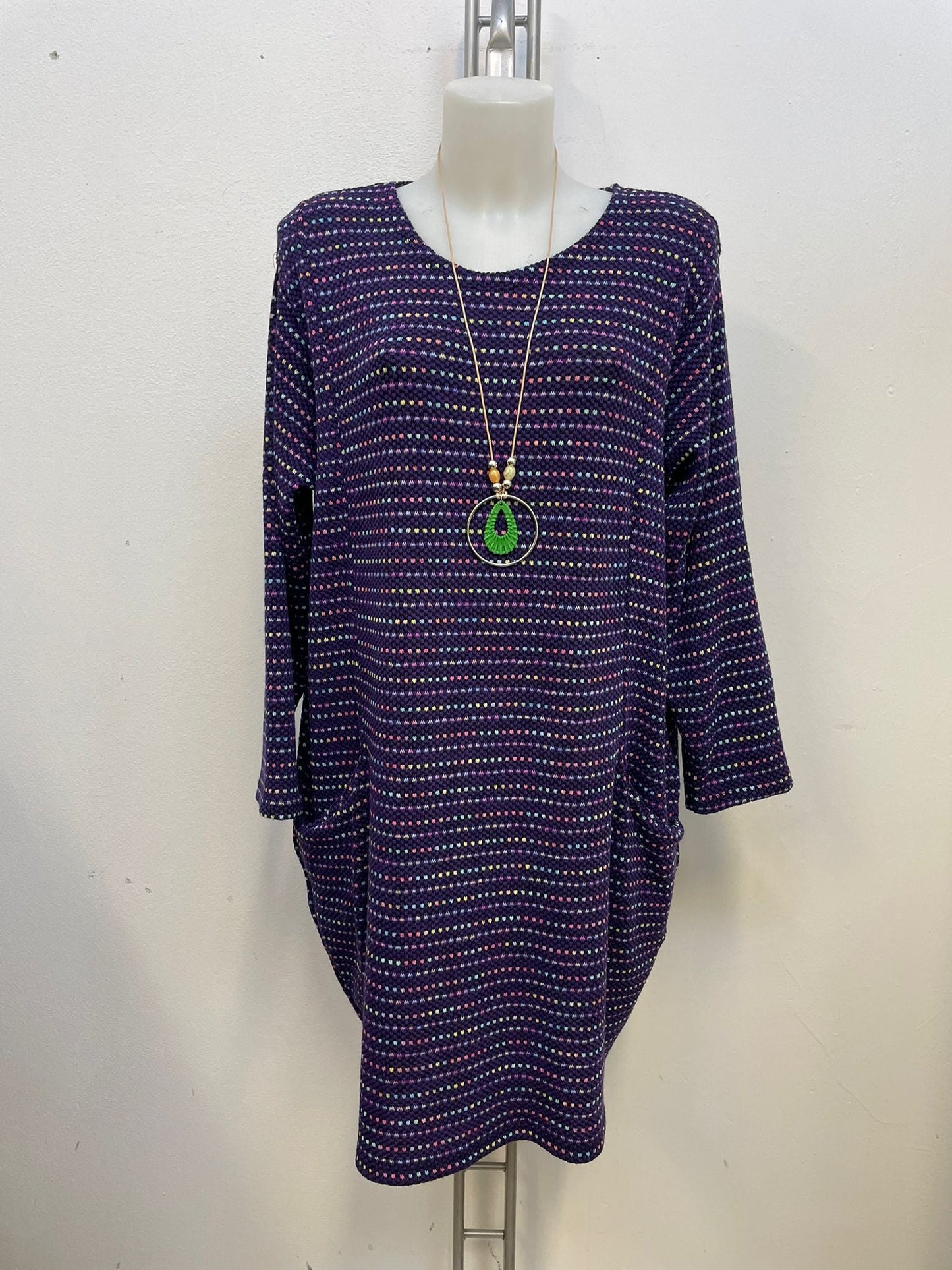 Vestito acrilico Cod.Se274 Tg.56 - 58 - taglie_forti