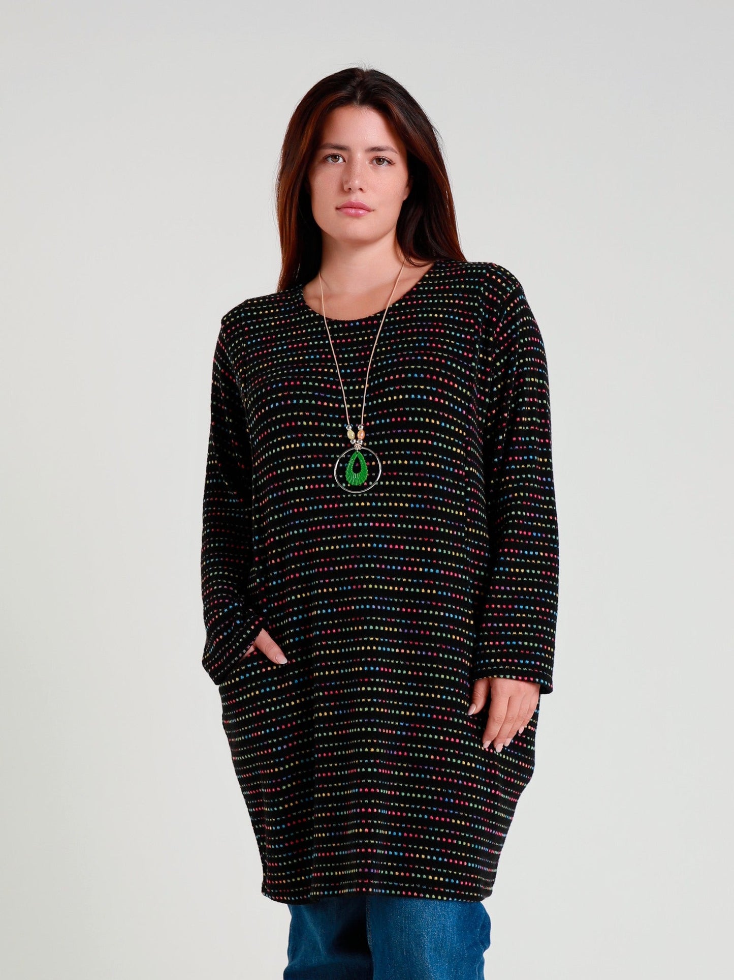 Vestito acrilico Cod.Se274 Tg.56 - 58 - taglie_forti