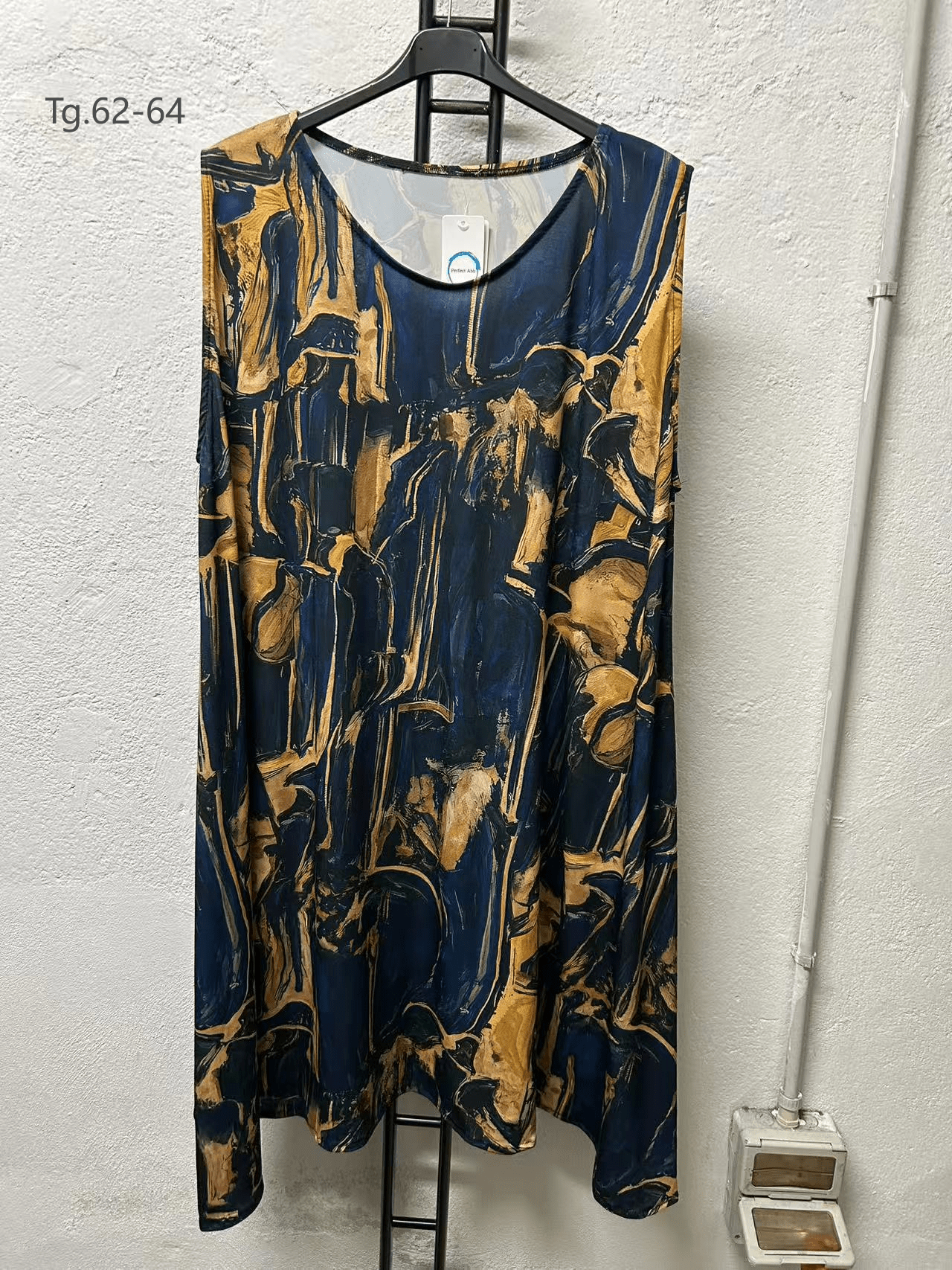 Vestito Cod.Lu111 Tg.62-66+ - taglie_forti