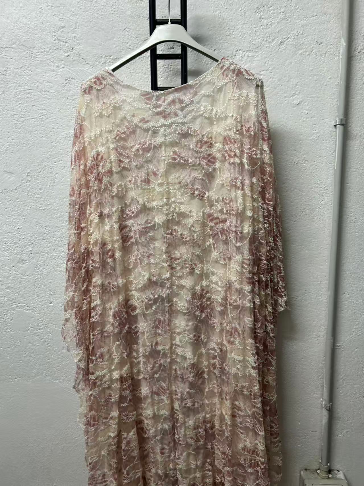 Caftan en dentelle Réf. Gi086 Taille 60-64