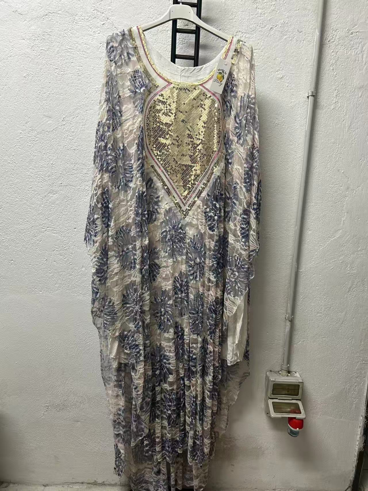 Caftan en dentelle Réf. Gi086 Taille 60-64