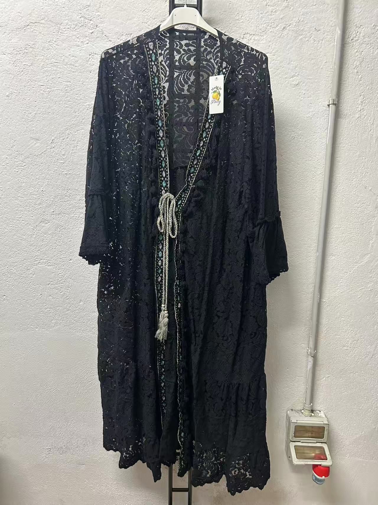 Robe de plage en dentelle Réf.Gi076 Taille 60-62