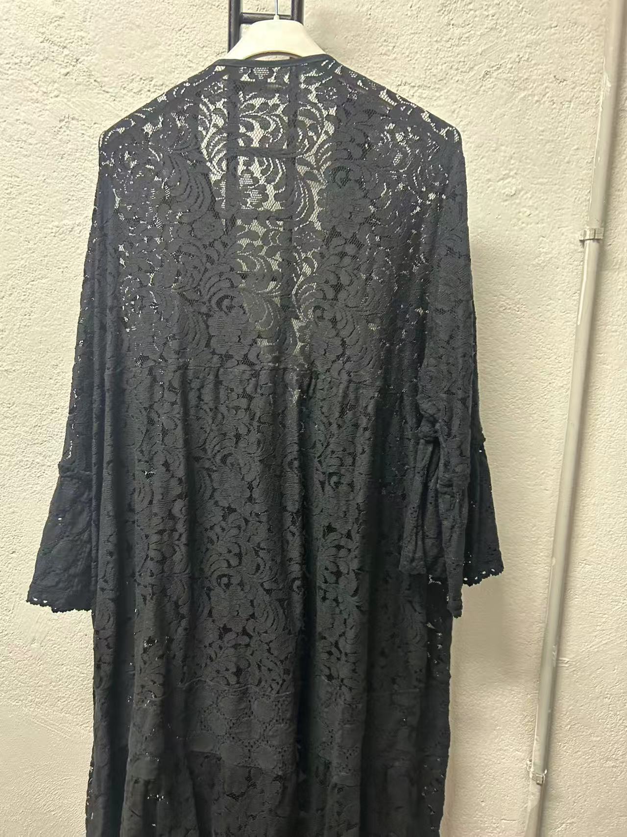 Robe de plage en dentelle Réf.Gi076 Taille 60-62