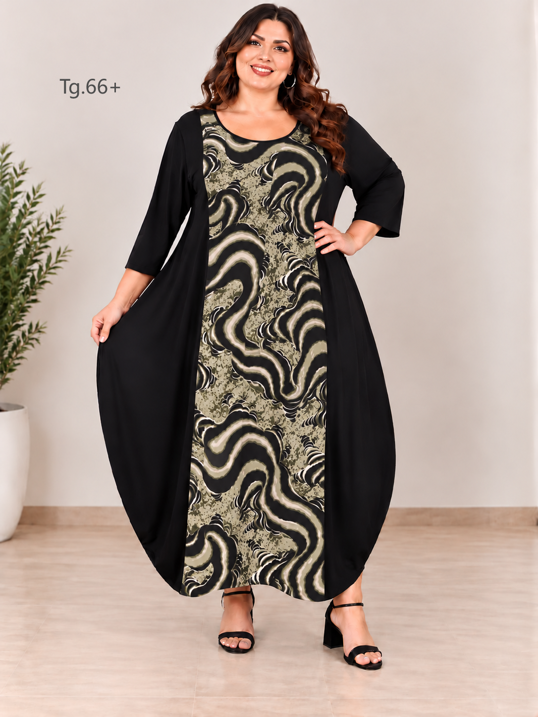 Vestido Cod.Ot182 Talla 60-66+