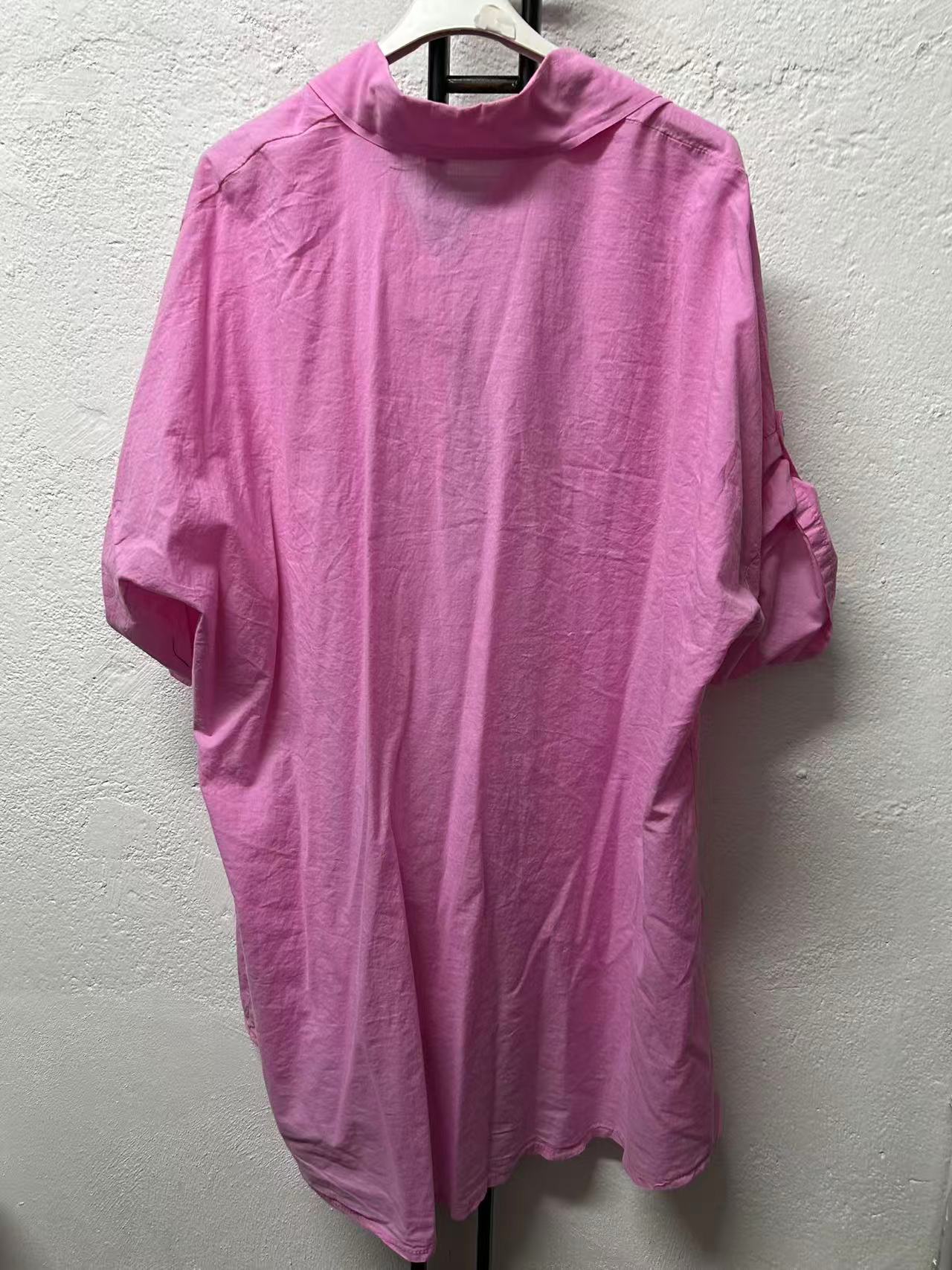 Camicia di cotone Cod.Gi008 Tg.58-60 - taglie_forti