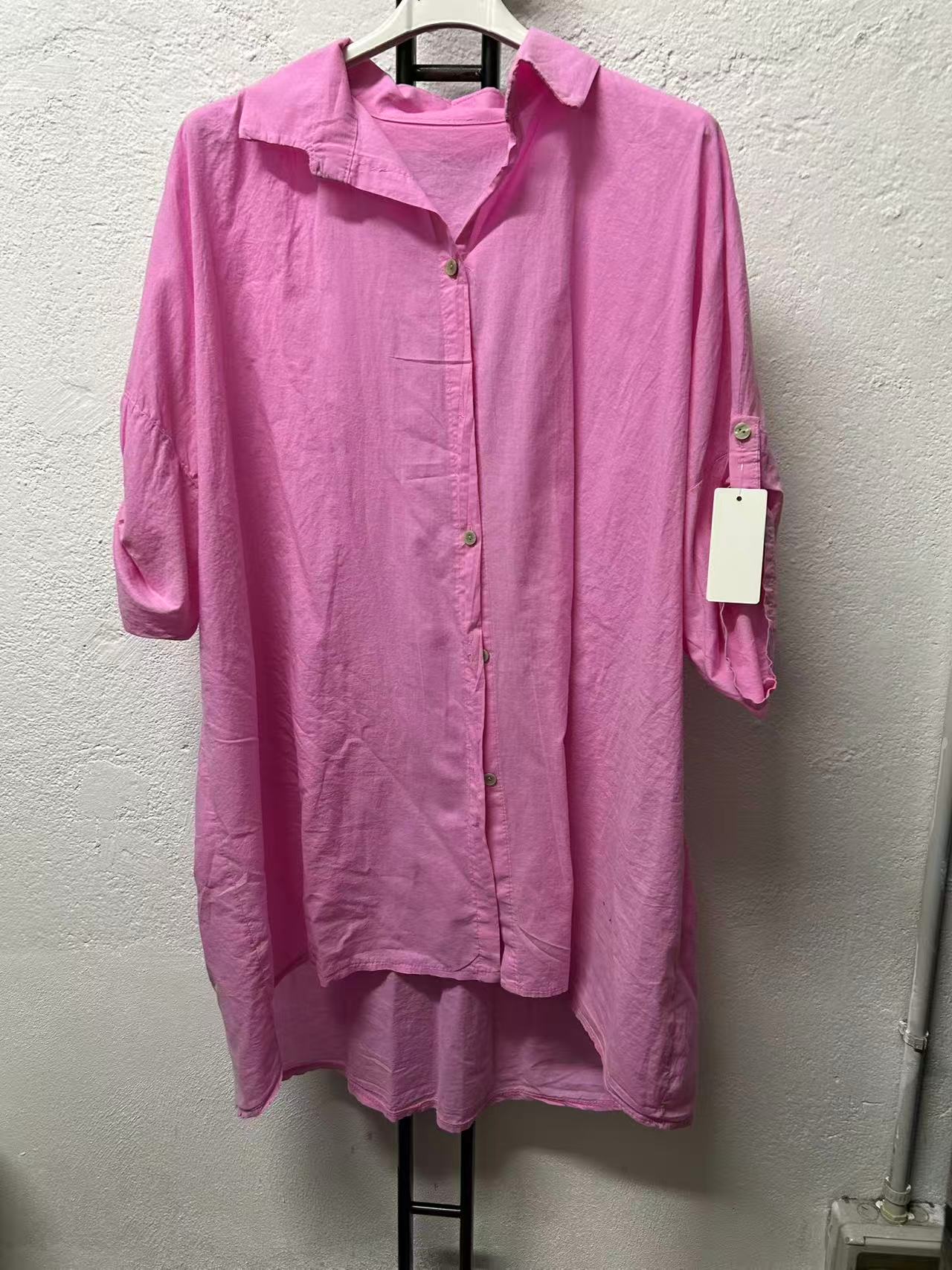 Camicia di cotone Cod.Gi008 Tg.58-60 - taglie_forti