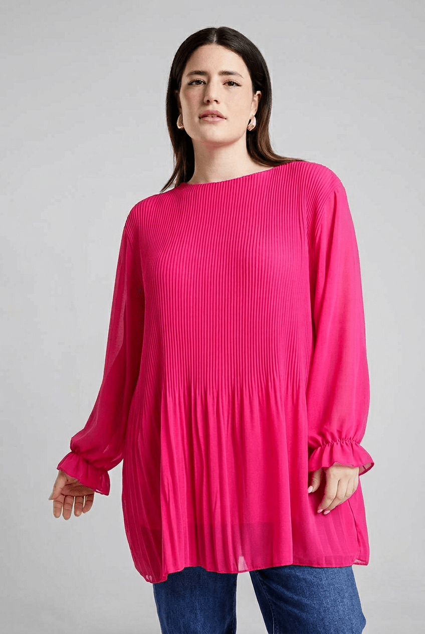 Chemise Plissée Cod.Ge032 Taille 60 - 62 - grandes_tailles