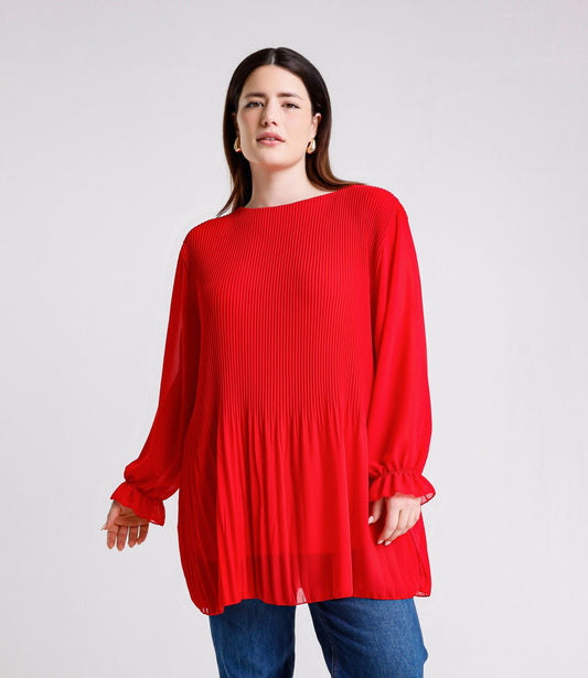 Camicia Plissettata Cod.Ge032 Tg.60 - 62 - #taglie_forti#