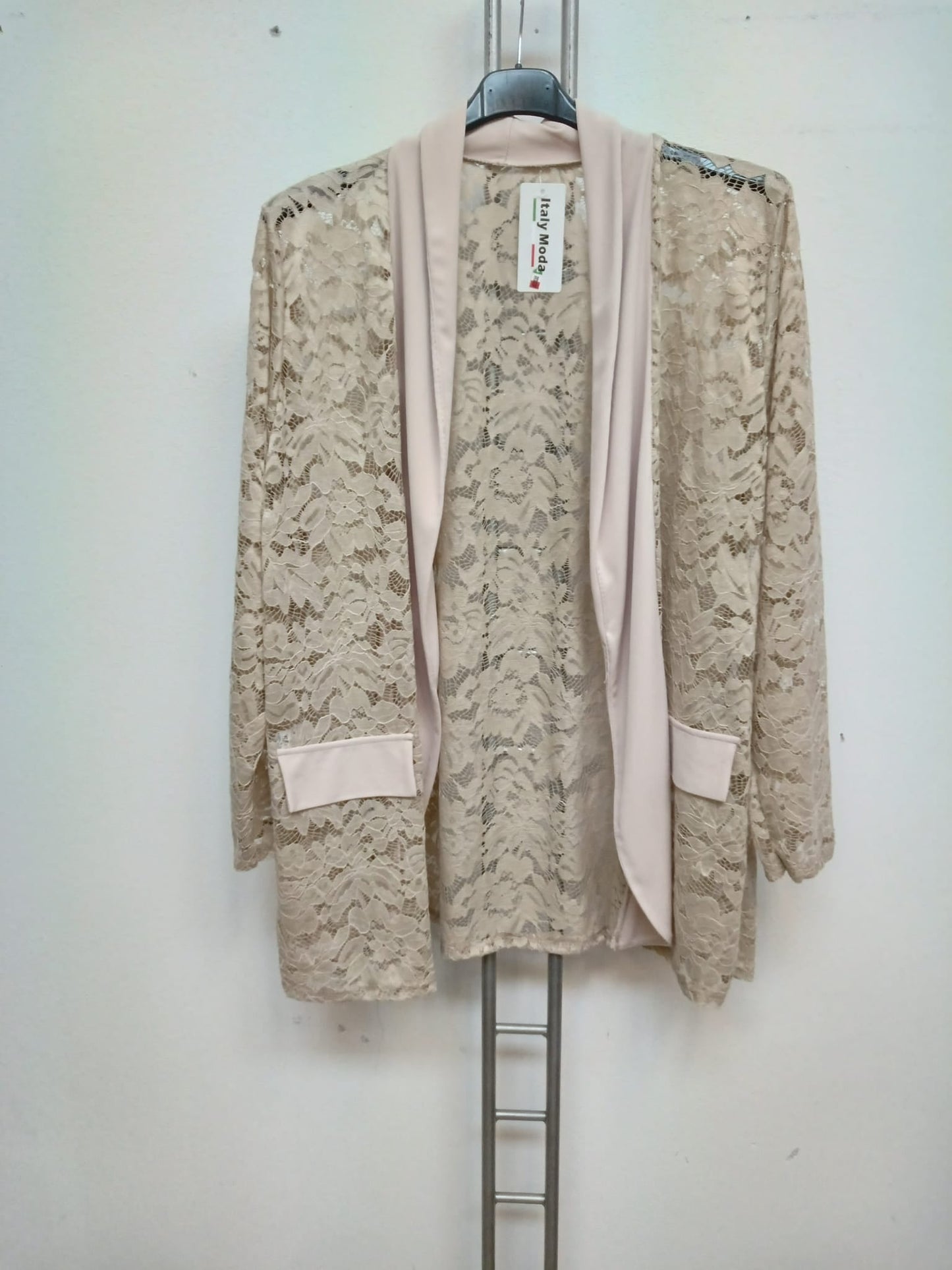 Cardigan di pizzo Cod.Ag206 Tg.54 - taglie_forti