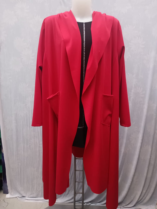 Cardigan lunga Cod.Se056 Tg. 62 - 64 - taglie_forti