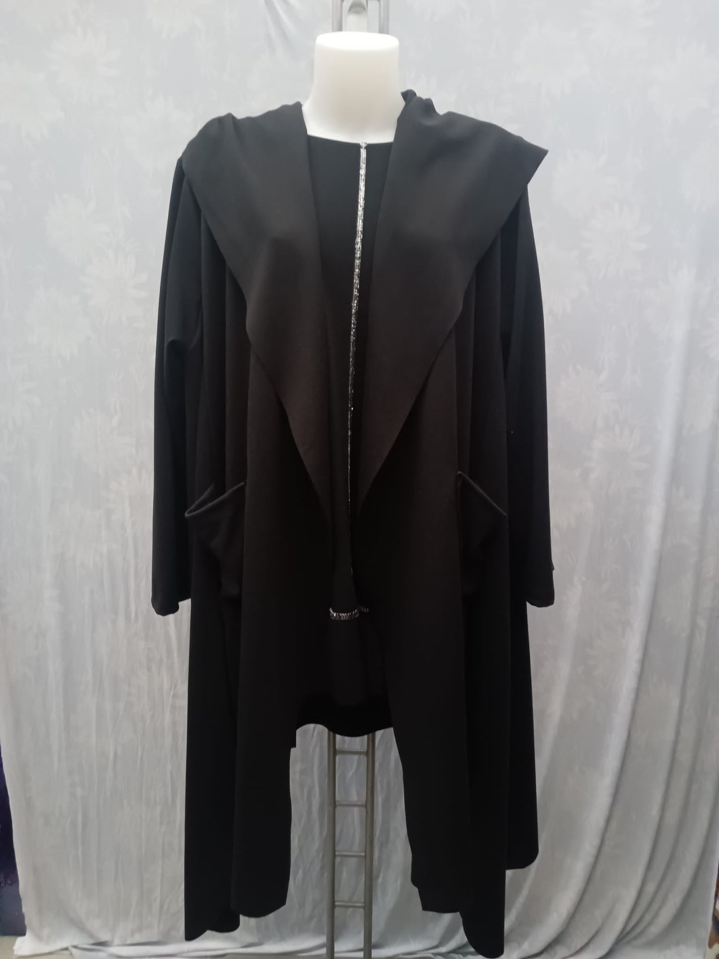Cardigan lunga Cod.Se056 Tg. 62 - 64 - taglie_forti