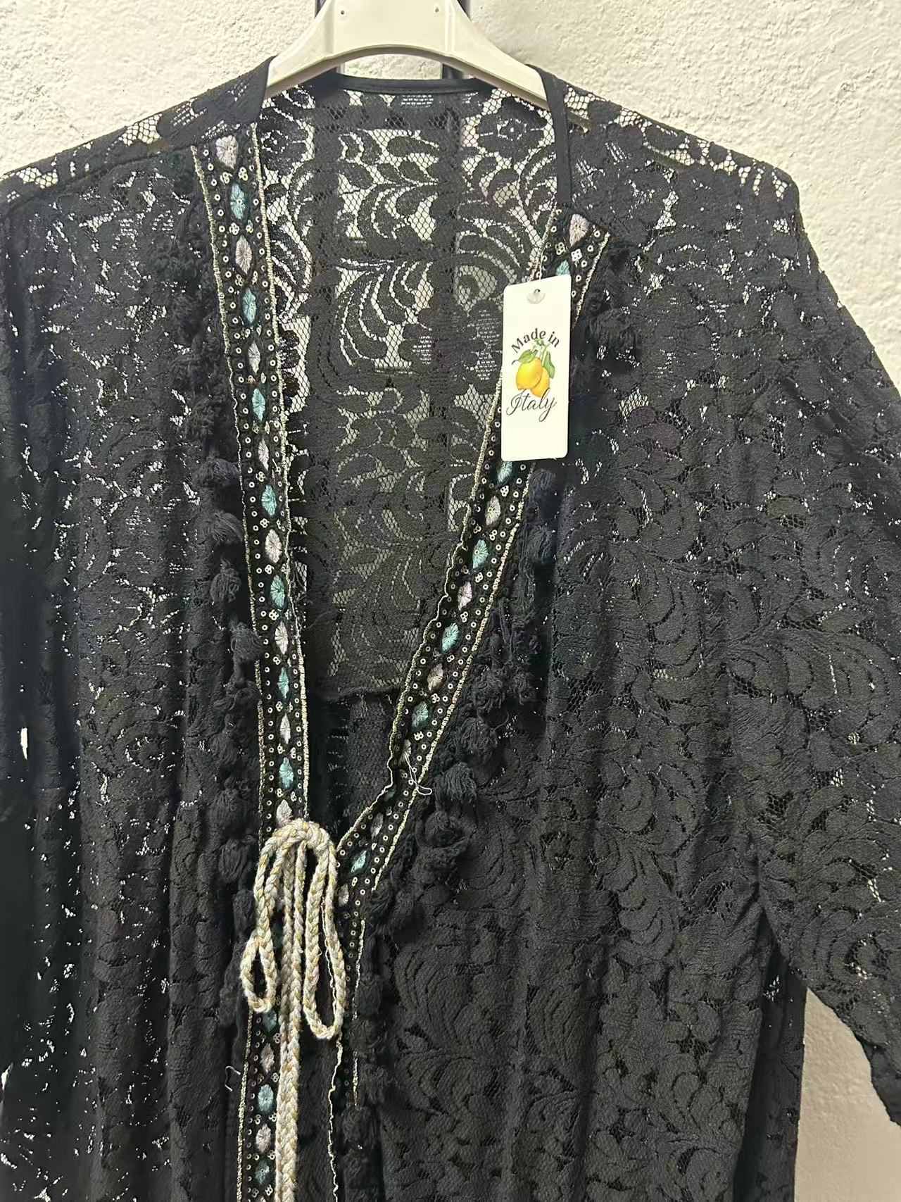 Copricostume in pizzo Cod.Gi076 Tg.60-62 - taglie_forti