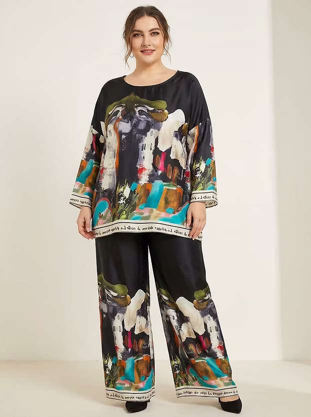 Completo di raso Cod.Fe074 Tg.54-56