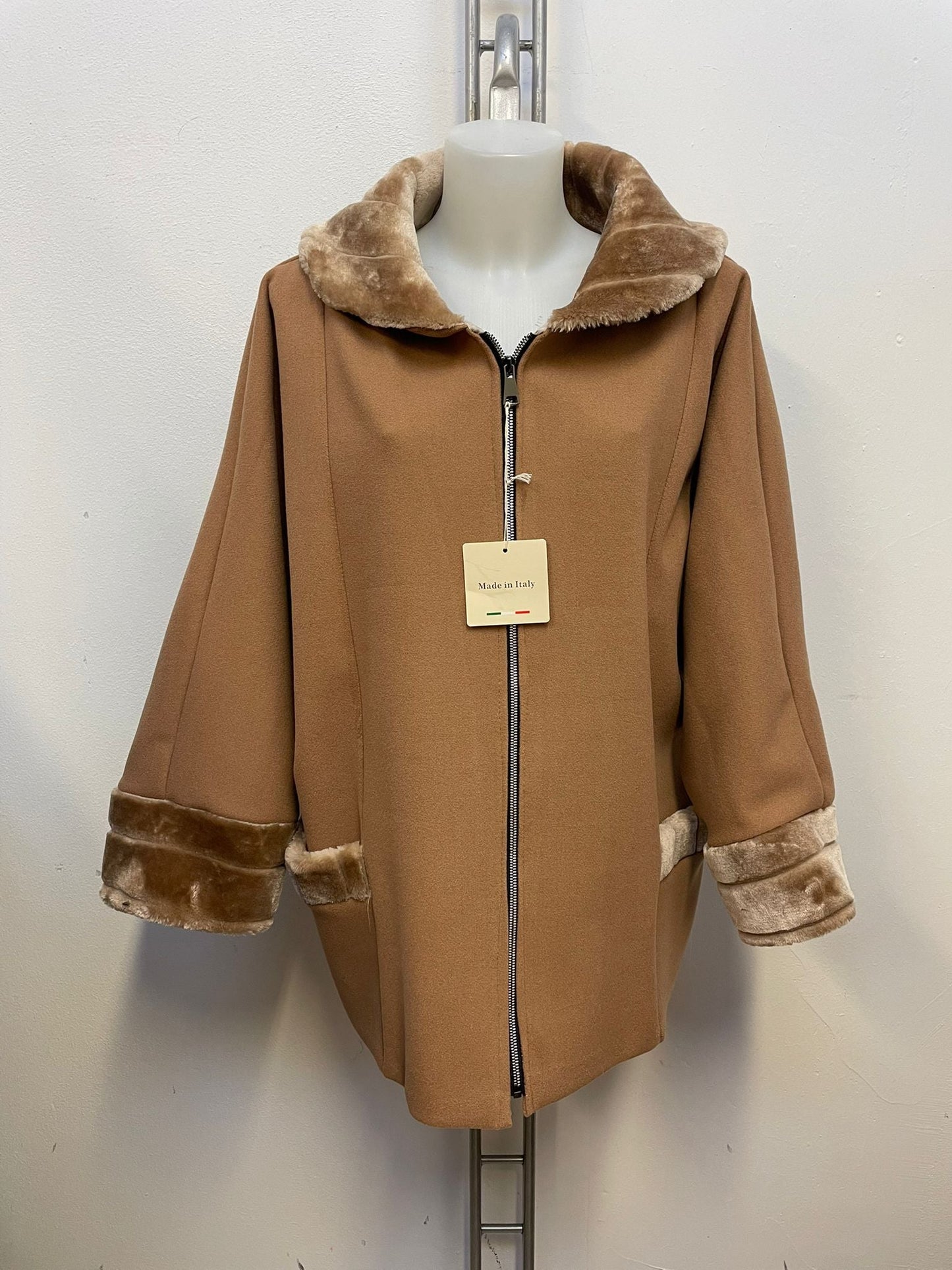 Giacca foderata Cod.No250 TG. 56 - taglie_forti