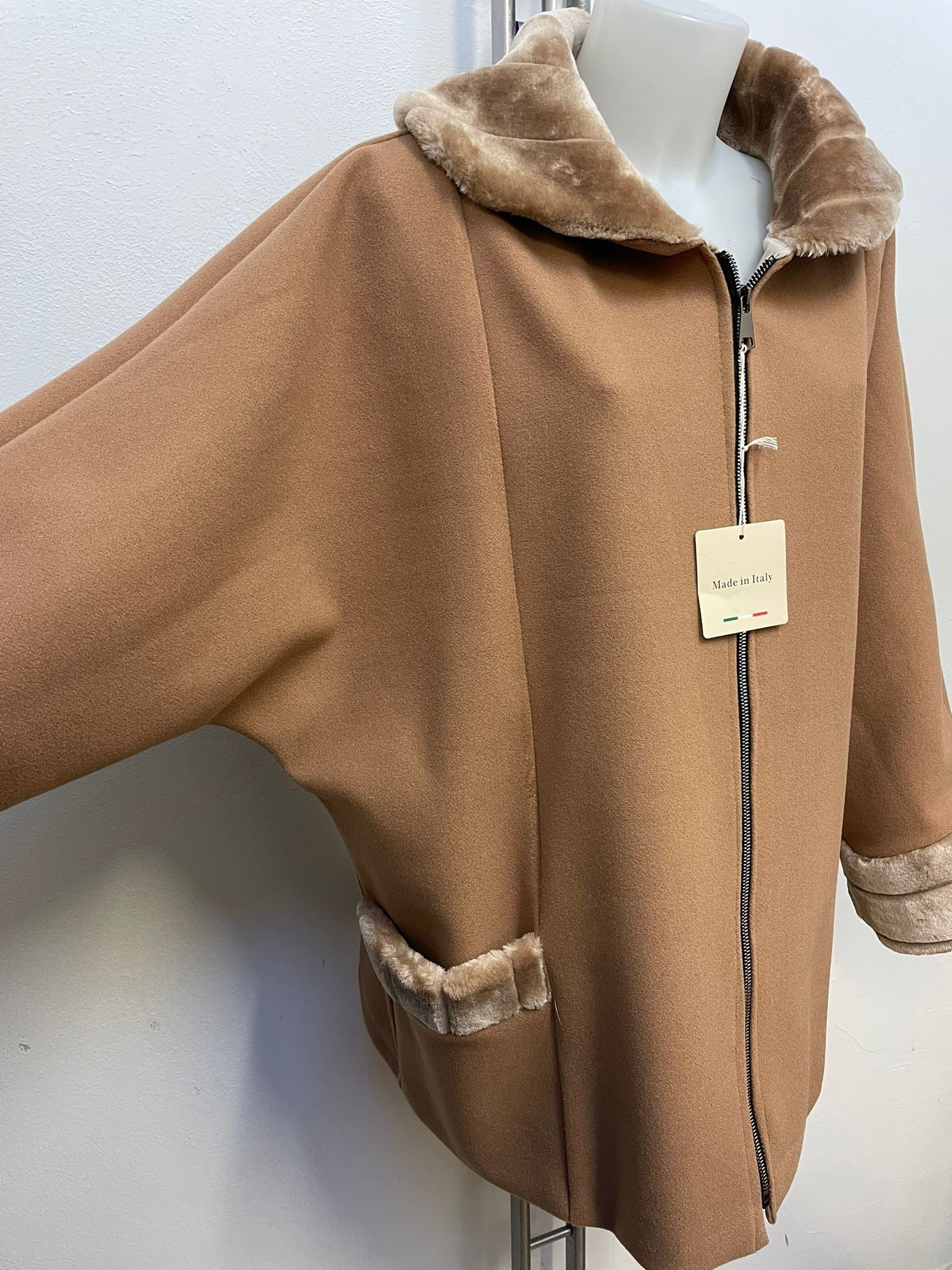 Giacca foderata Cod.No250 TG. 56 - taglie_forti