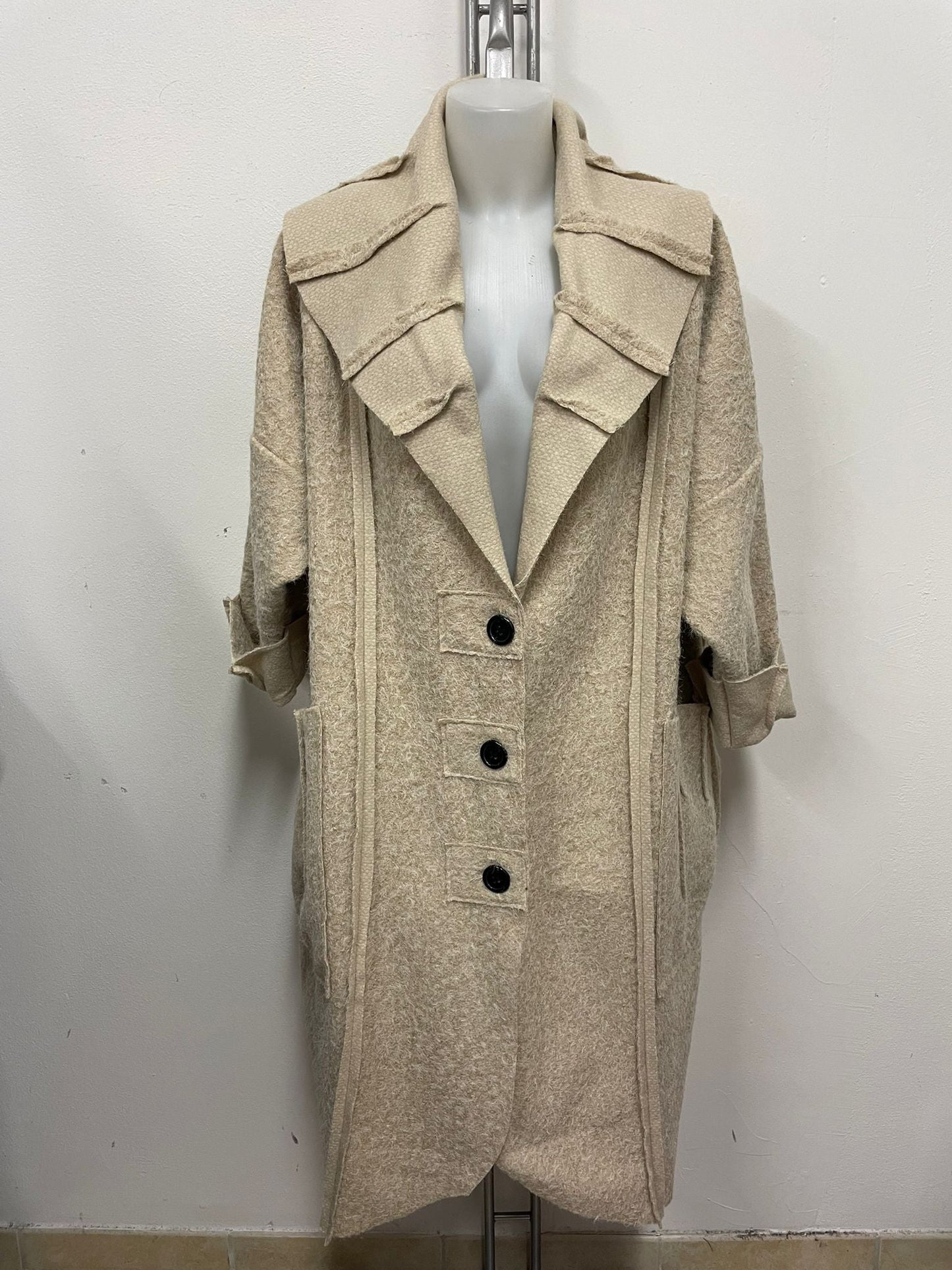 Giacca Lunga Cod.No263 Tg. 60 - 62 - taglie_forti