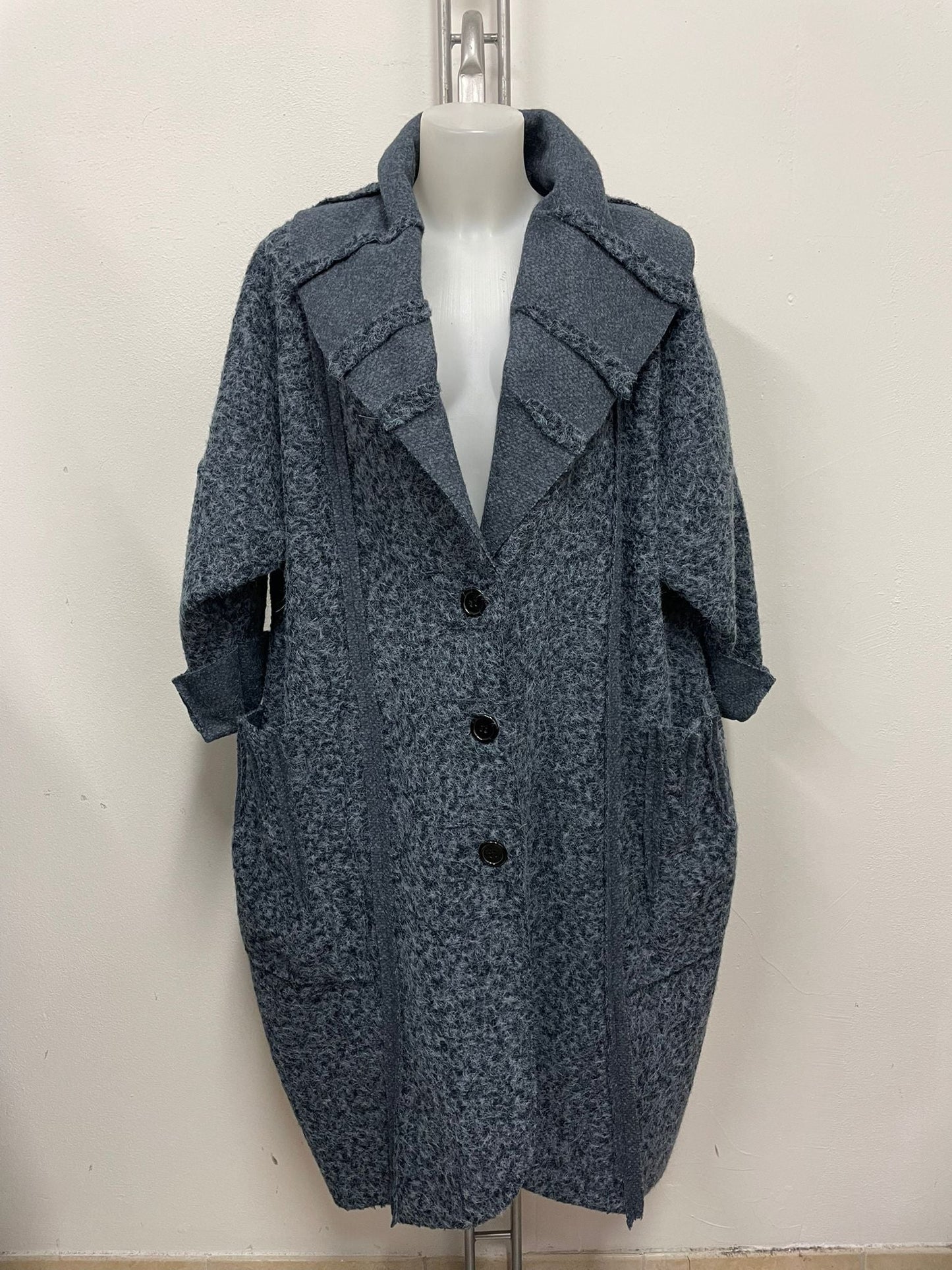 Giacca Lunga Cod.No263 Tg. 60 - 62 - taglie_forti