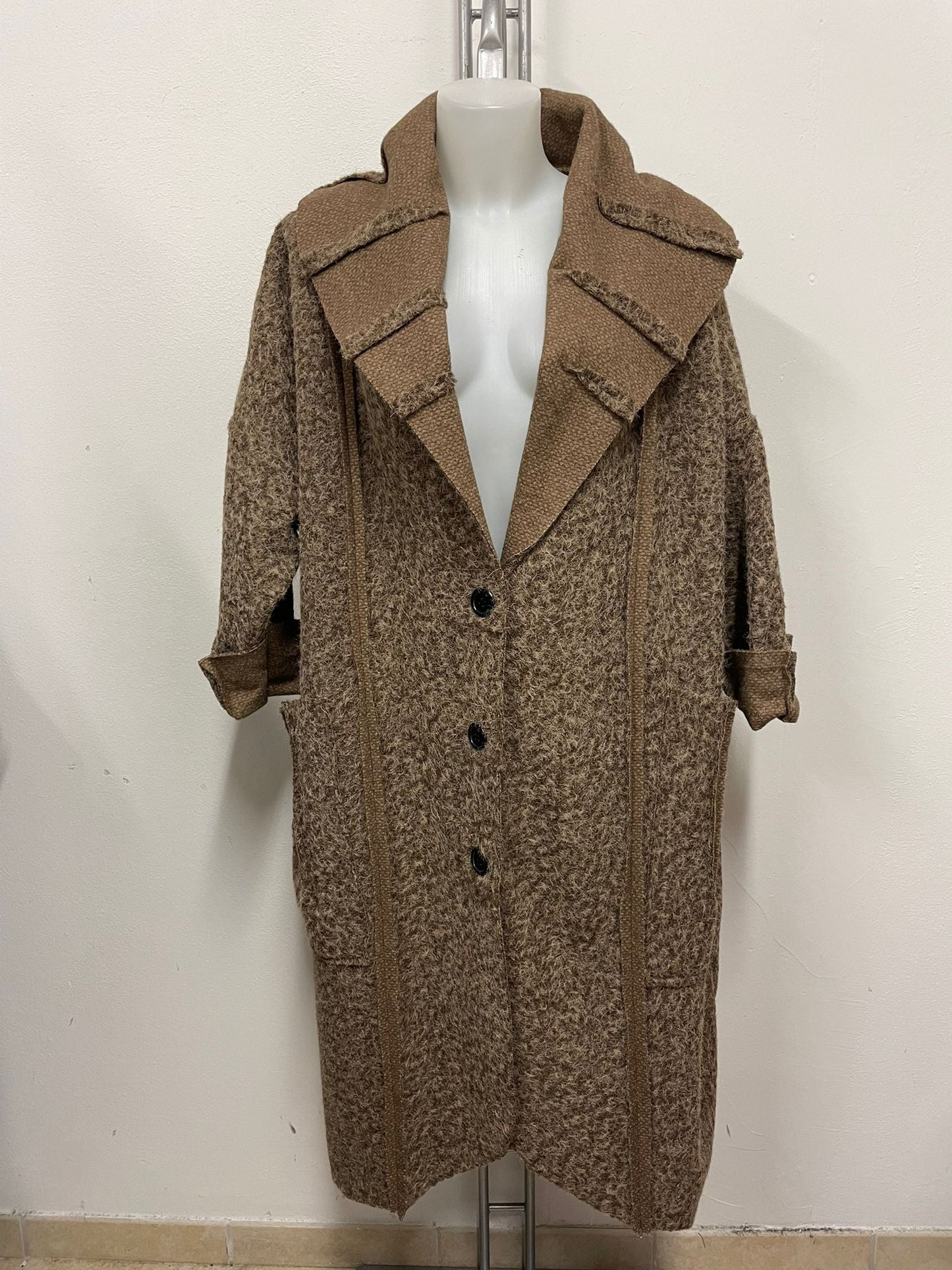 Giacca Lunga Cod.No263 Tg. 60 - 62 - taglie_forti