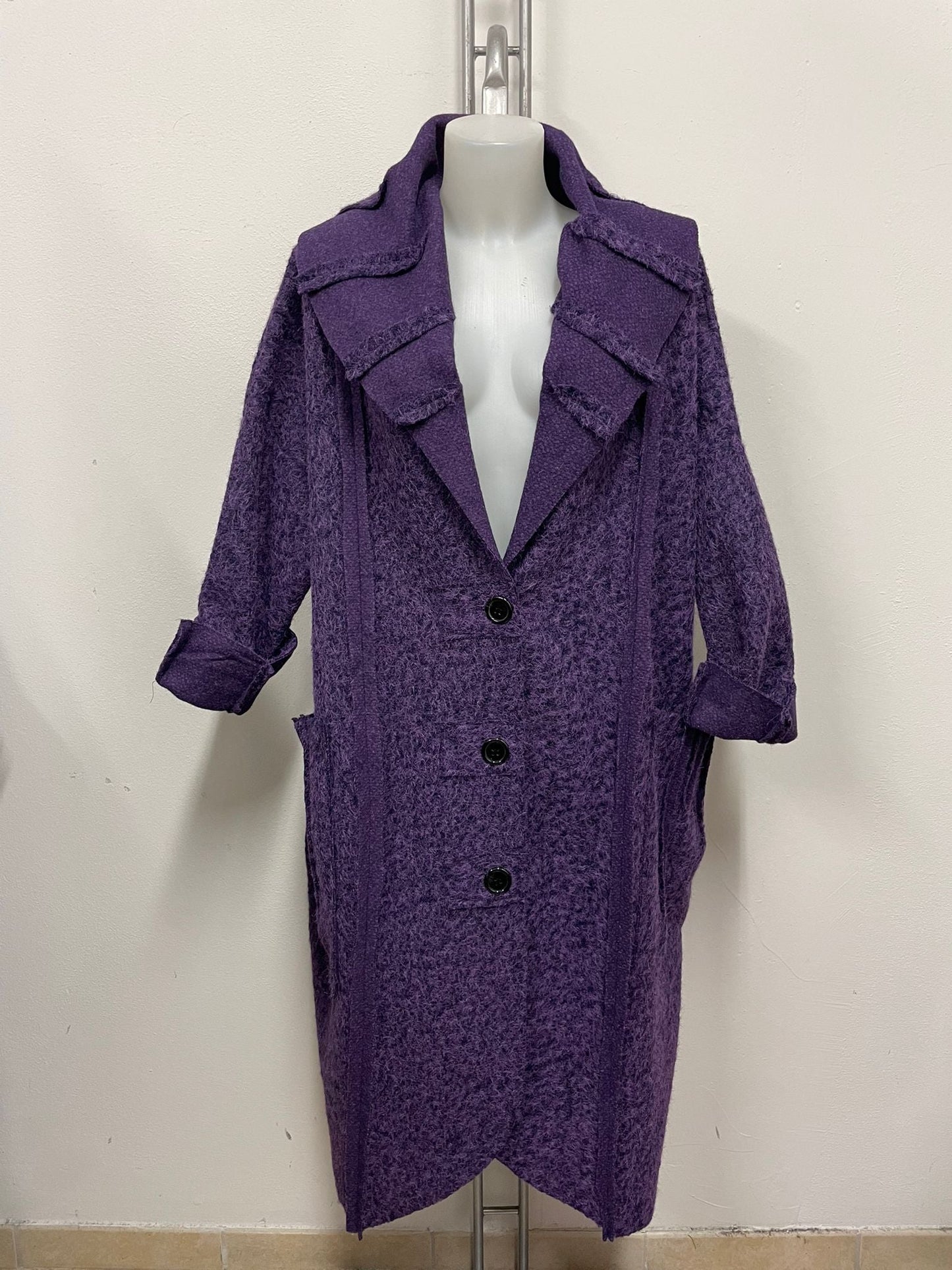 Giacca Lunga Cod.No263 Tg. 60 - 62 - taglie_forti