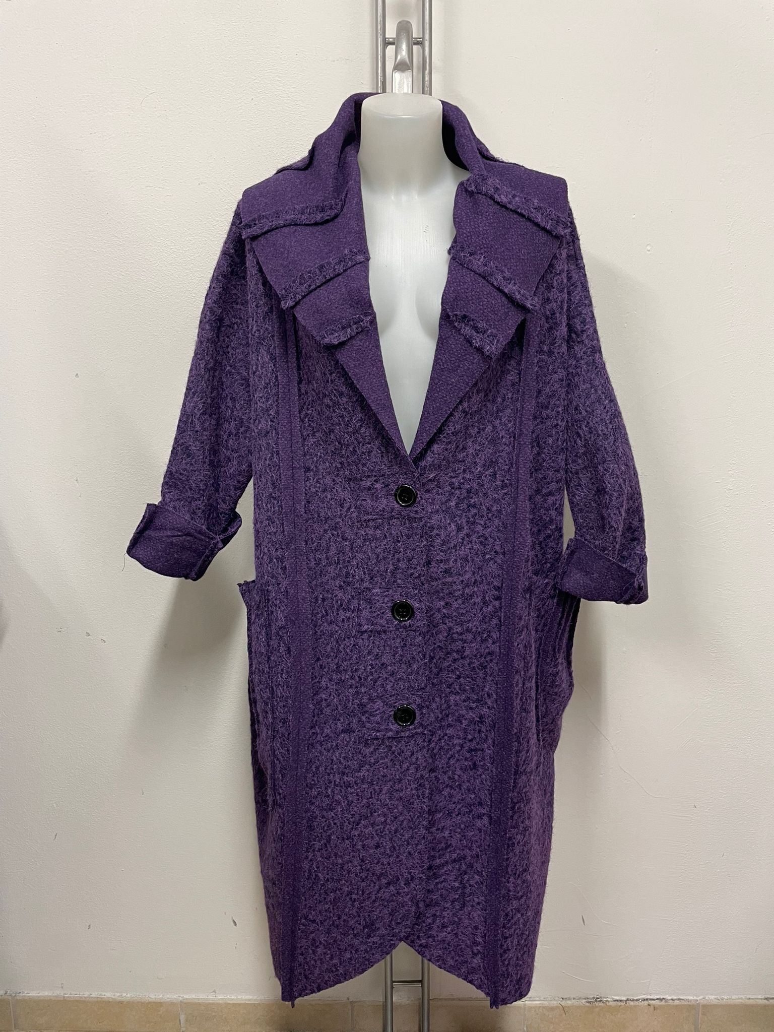 Giacca Lunga Cod.No263 Tg. 60 - 62 - taglie_forti