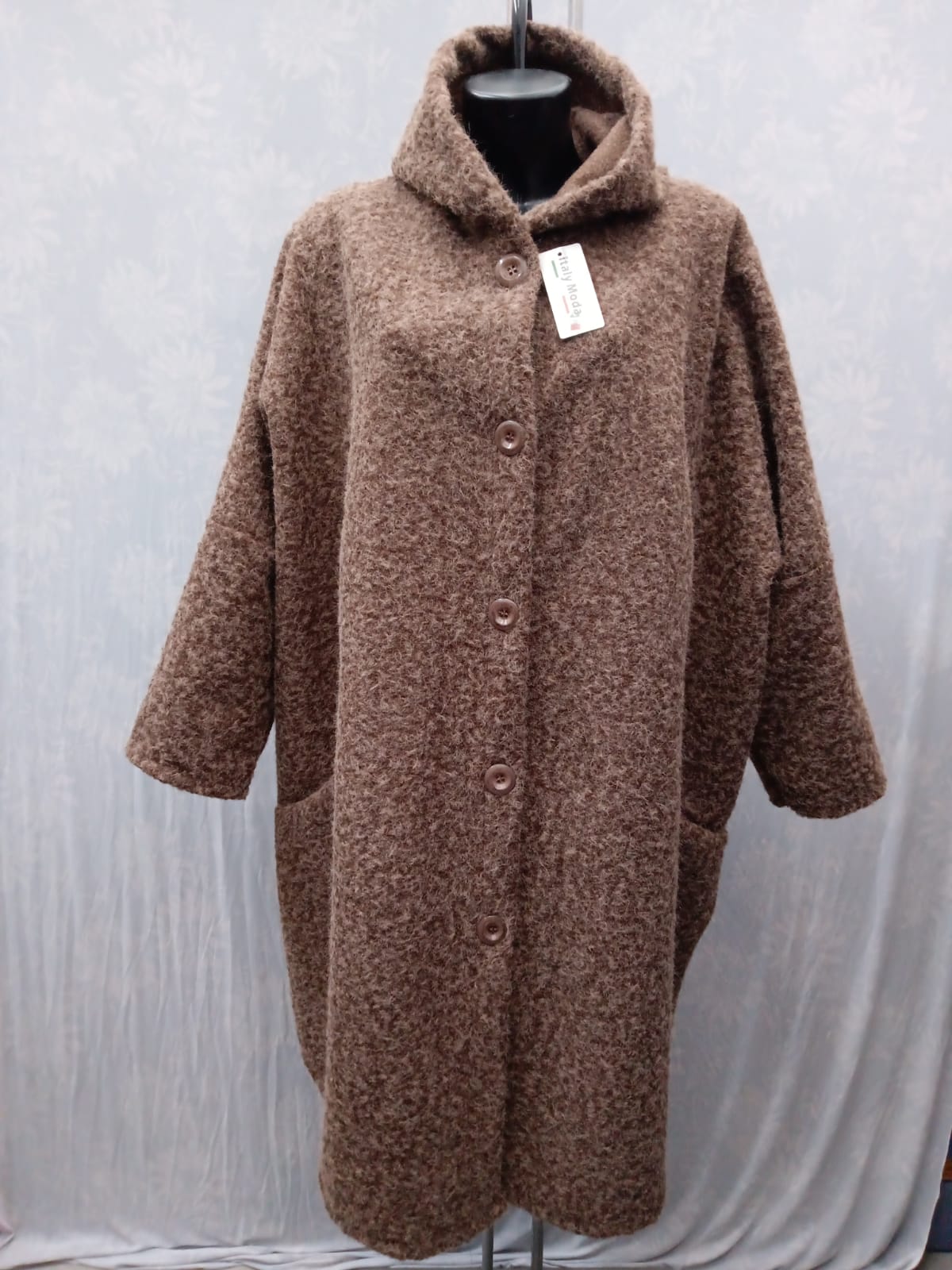 Giacca lunga Cod.Se006 Tg.62 - 64 - taglie_forti