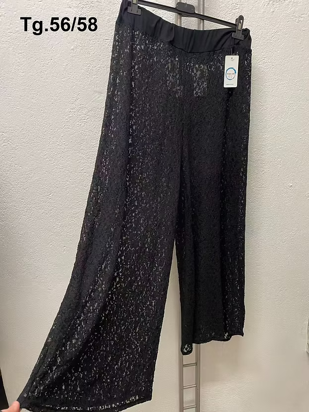 Pantalone di pizzo Cod.Ma088 Tg.56-66