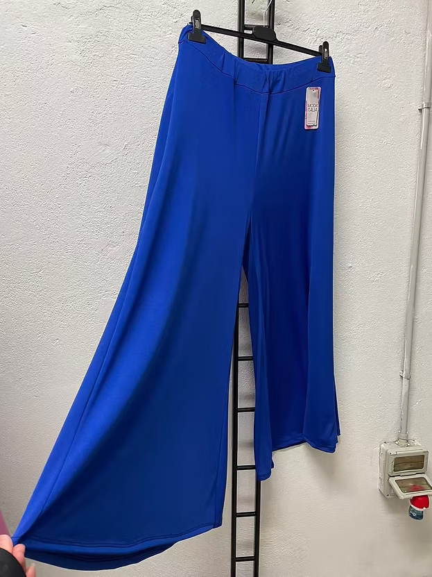 Pantaloni a palazzo larghe Cod.Ma546 Tg.54-58