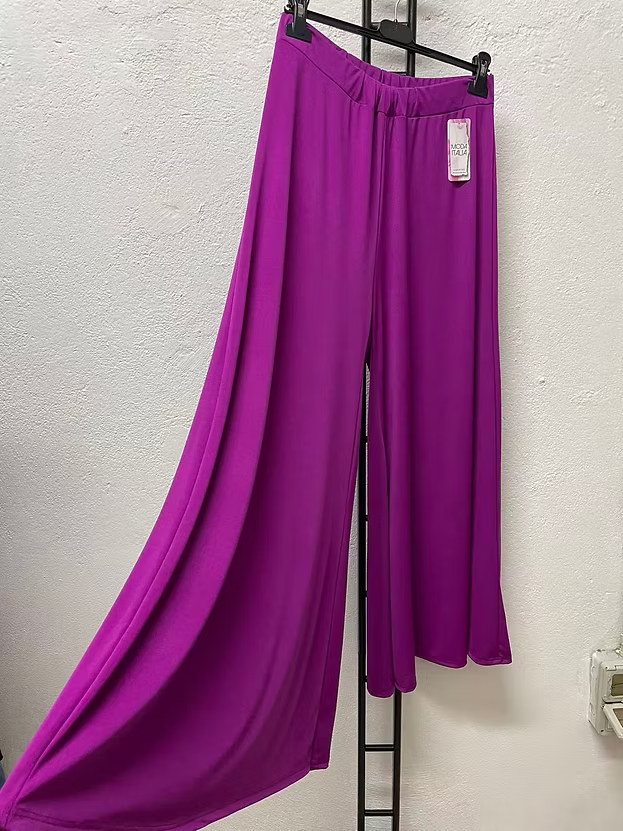 Pantaloni a palazzo larghe Cod.Ma546 Tg.54-58