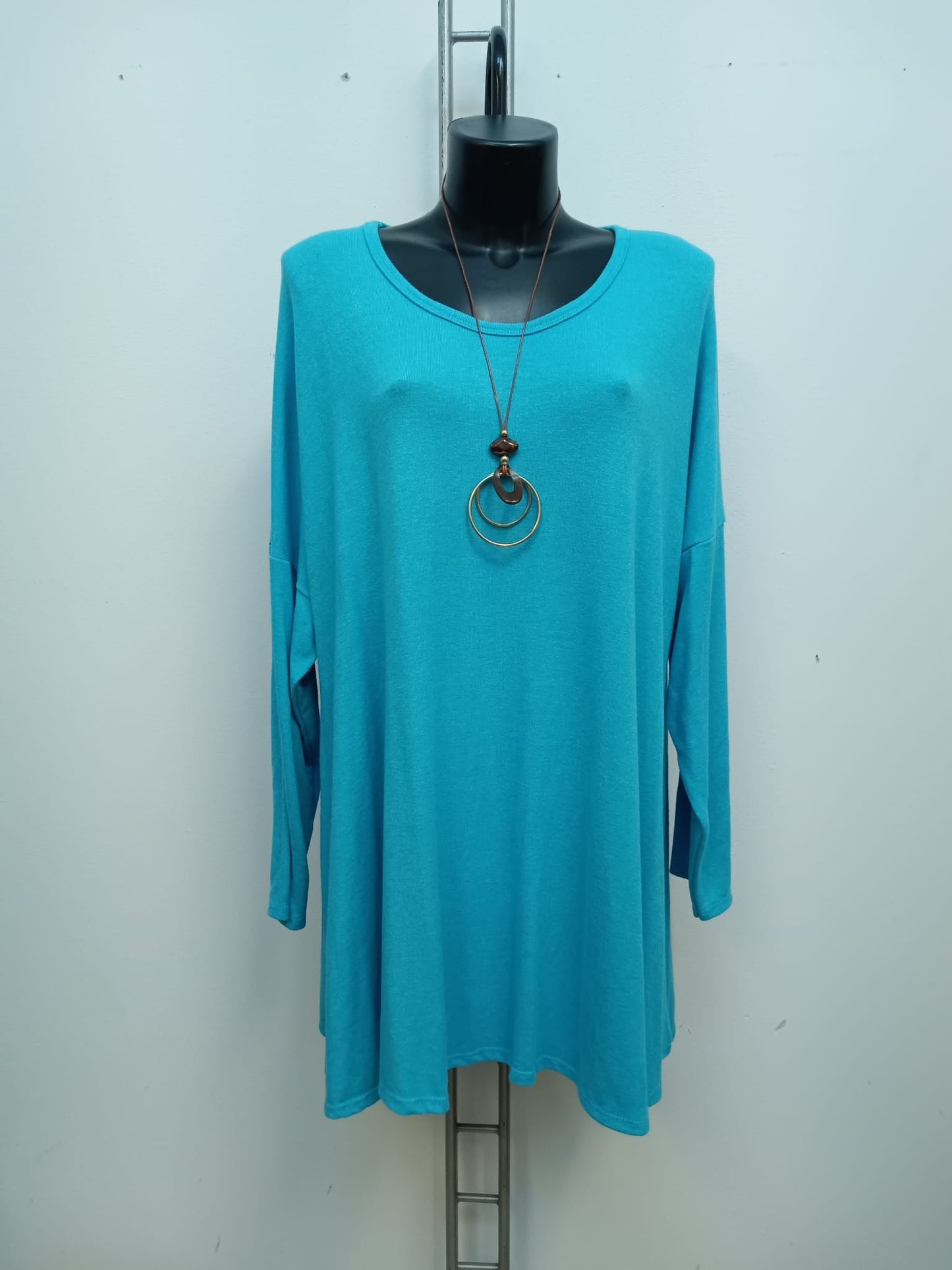 Maglia con collana Cod.Ag251 Tg. 62 - 64 - taglie_forti