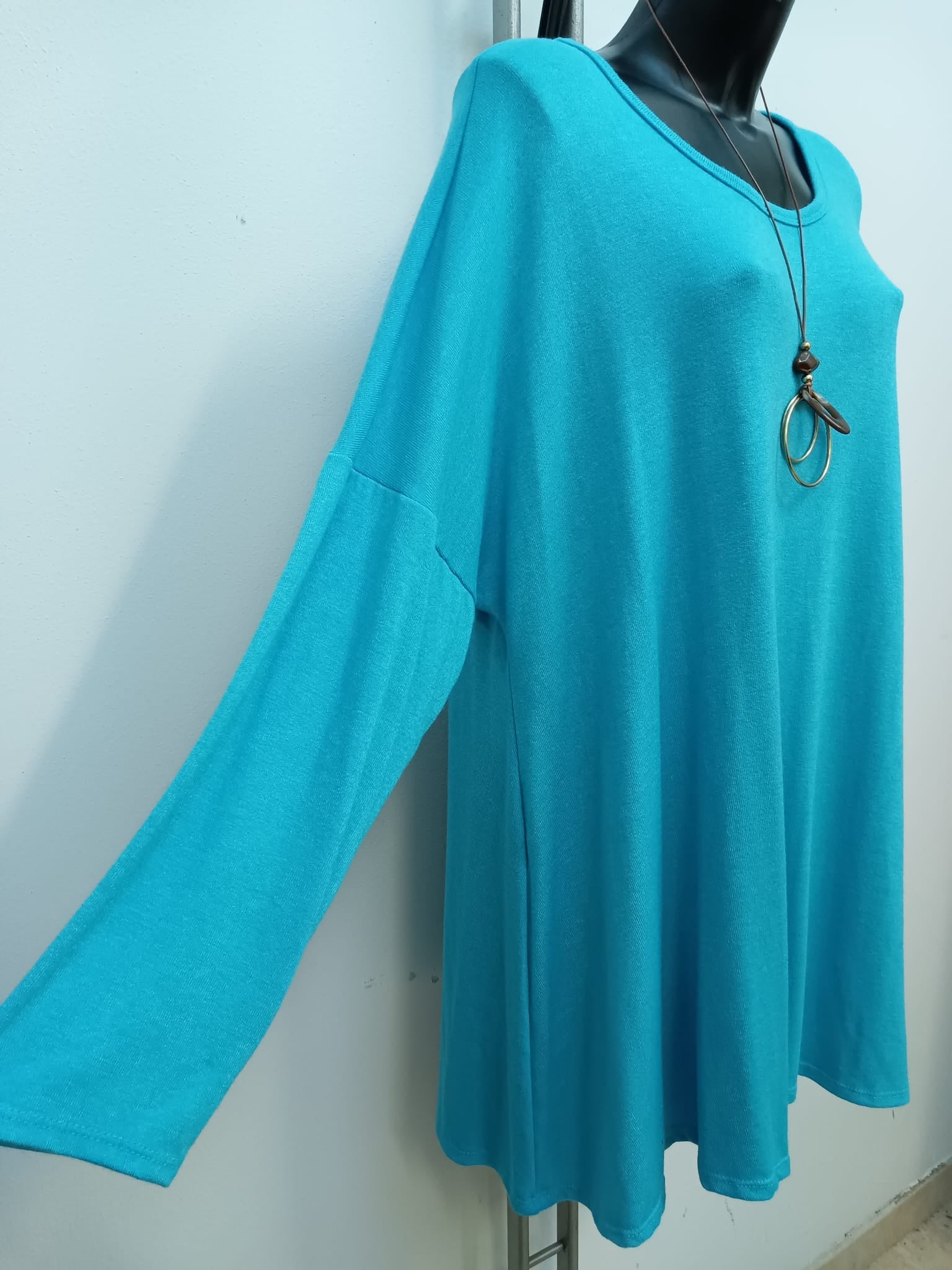 Maglia con collana Cod.Ag251 Tg. 62 - 64 - taglie_forti
