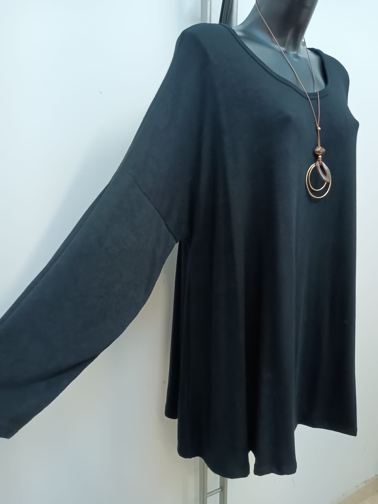 Maglia con collana Cod.Ag251 Tg. 62 - 64 - taglie_forti