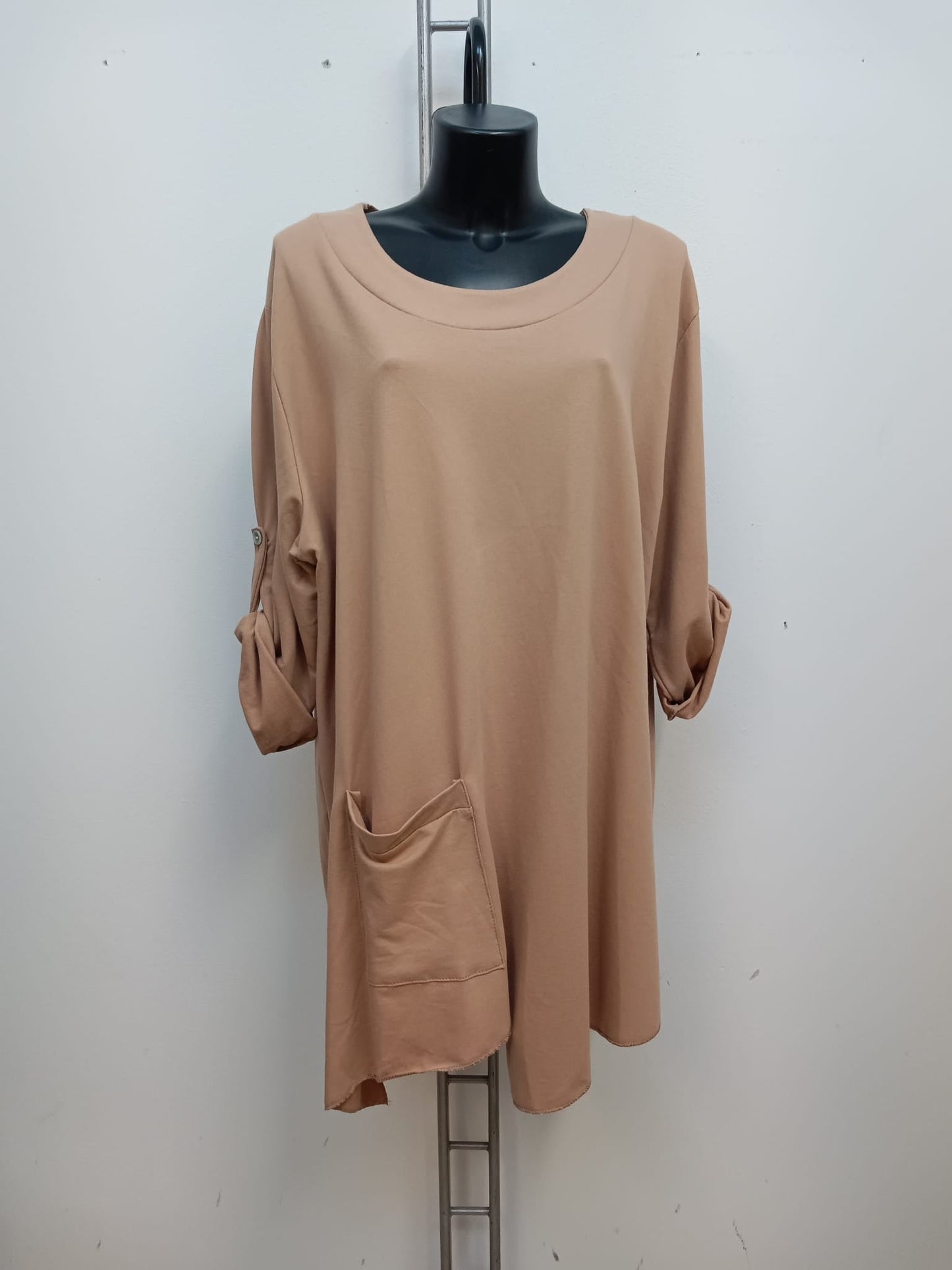 Maglia con tasche davanti Cod.Ag257 Tg.56 - taglie_forti