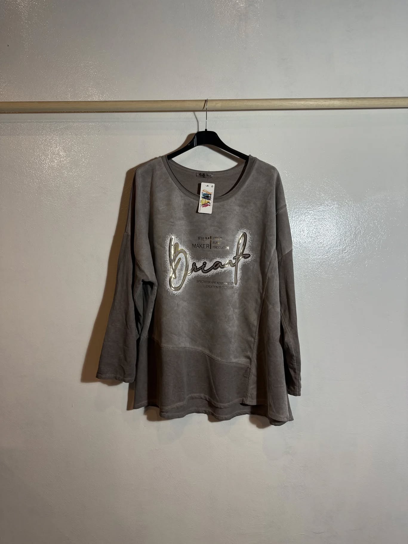 Maglia di cotone Cod.On37 Tg.56 - 58 - taglie_forti