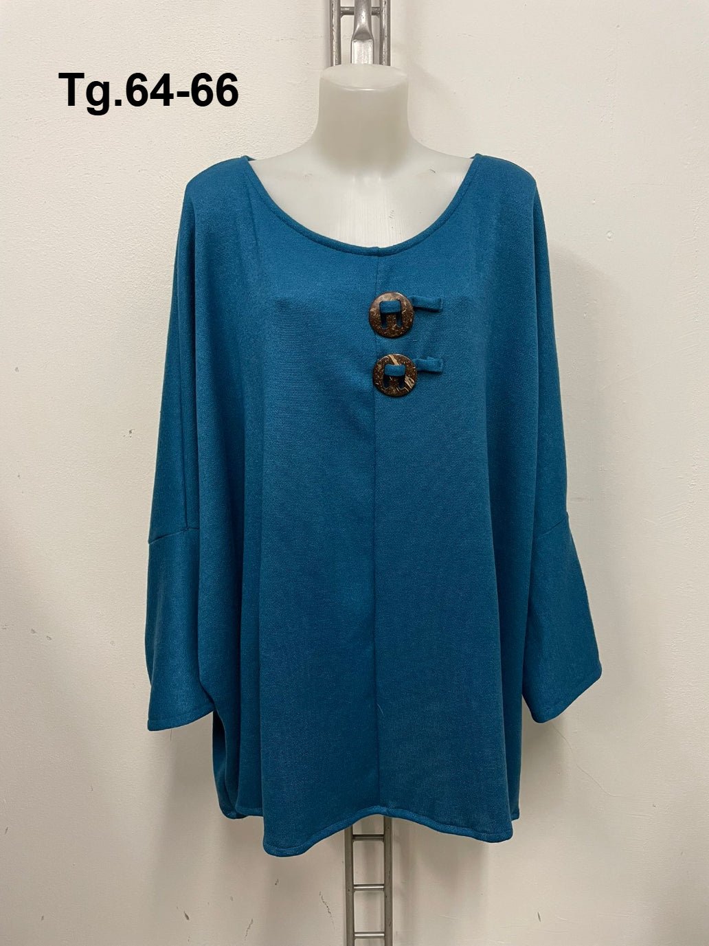 Maglia di lanetta Cod.Di036 Tg.64 - 66+ - taglie_forti