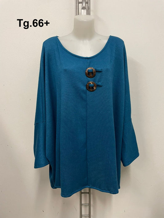 Maglia di lanetta Cod.Di036 Tg.64 - 66+ - taglie_forti