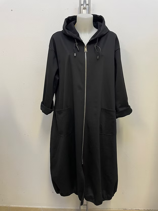 Giacca felpata lunga Cod.Ot220 TG.60-62