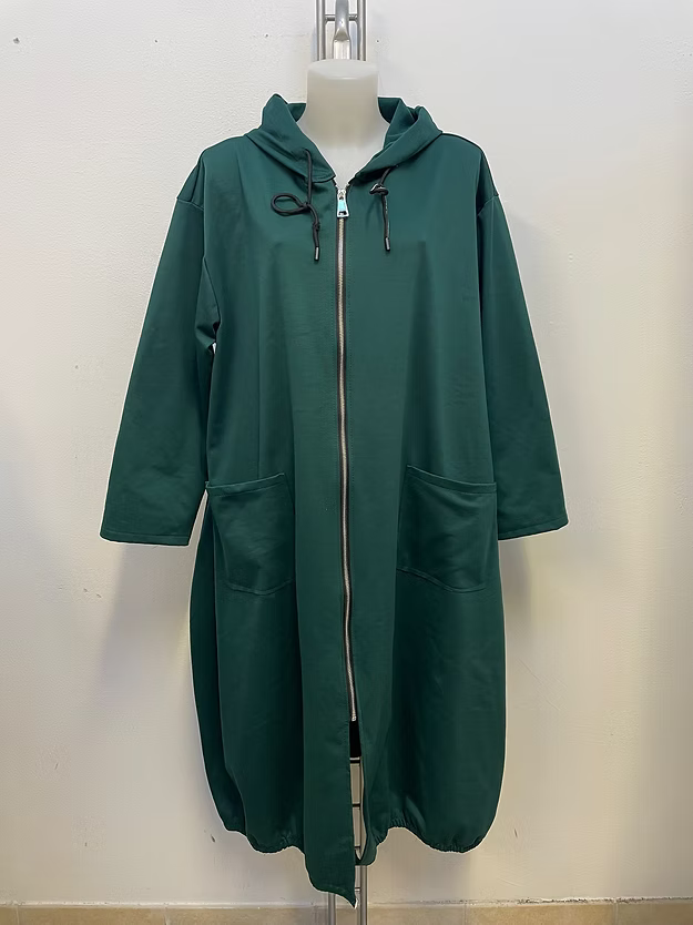 Giacca felpata lunga Cod.Ot220 TG.60-62