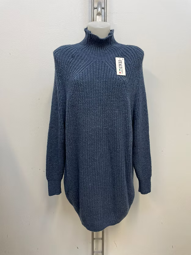 Langer Pullover Cod.Ot289 Größen 58-60